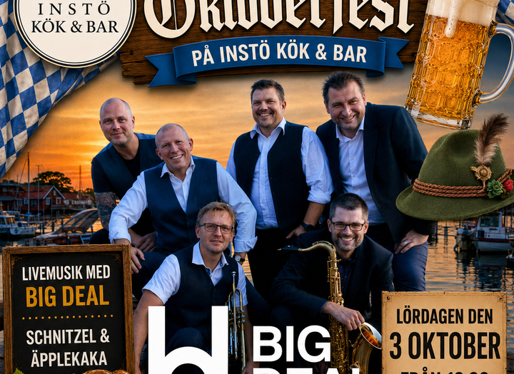 Oktoberfest med Big Deal på Instö Kök & Bar