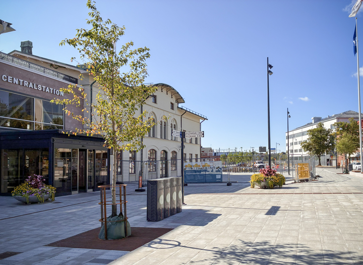 Invigning av Stationsgatan och området vid Centralstationen