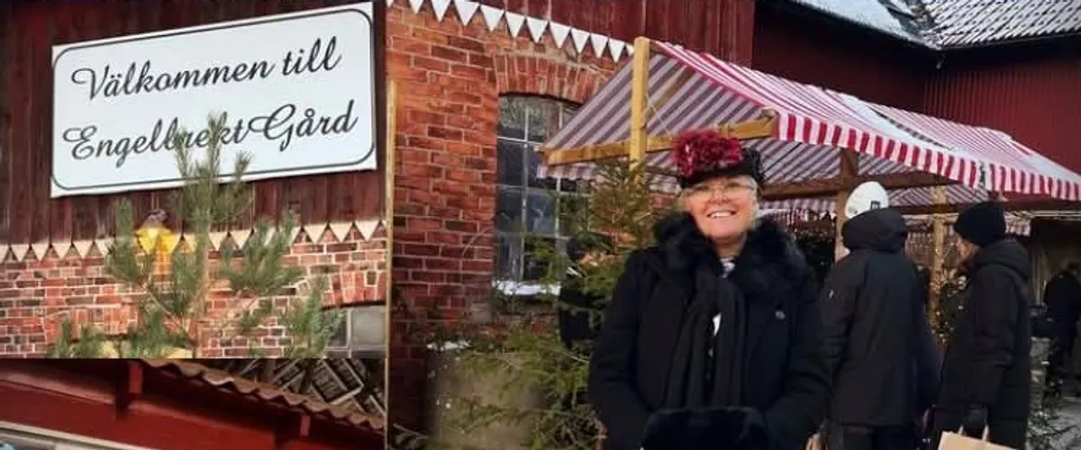 Julmarknad på Engelbrekt Gård