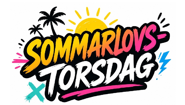 Sommarlovstorsdag i Stadsparken