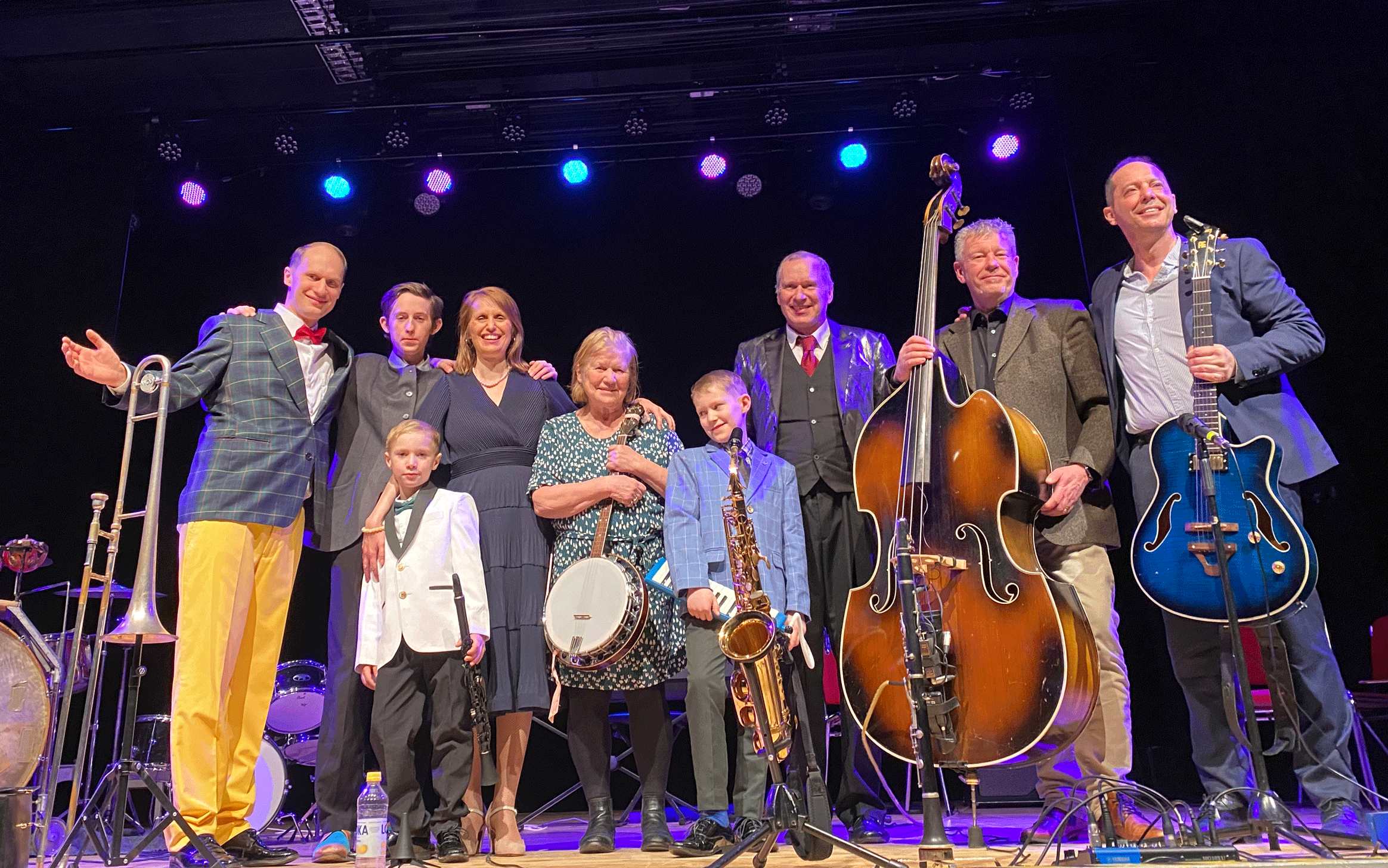 Gladjazzkonsert med Carling family