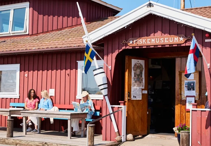 Fiskemuseet i Hönö klåva hamn