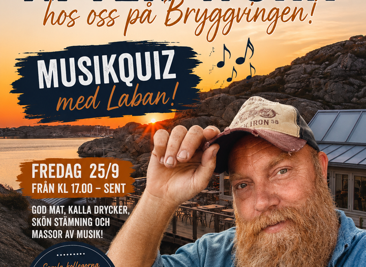 AFTER WORK + MUSIKQUIZ PÅ BRYGGVINGEN!