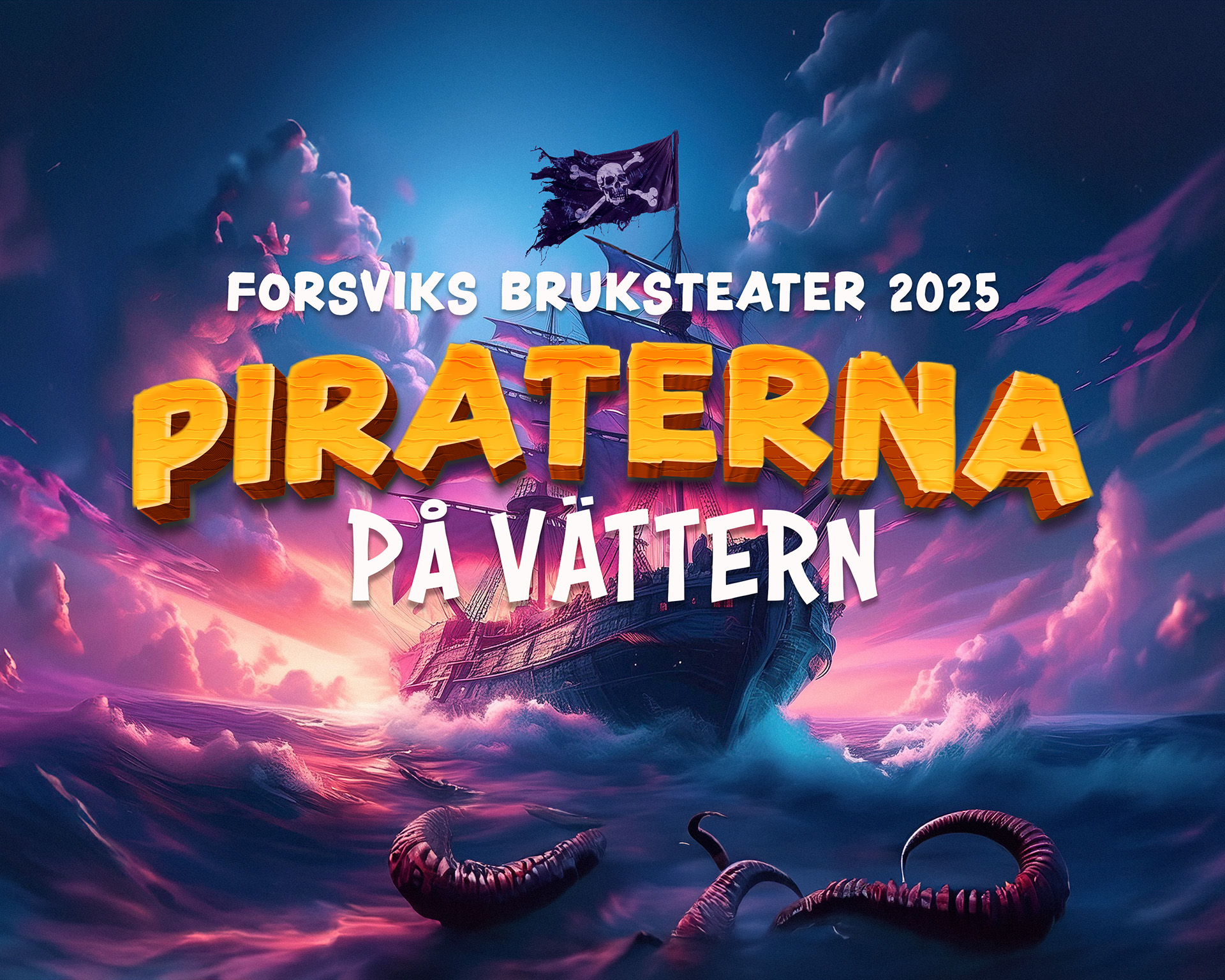 Musikalen "Piraterna på Vättern", Forsviks bruk - Kulturgruppen Smofa