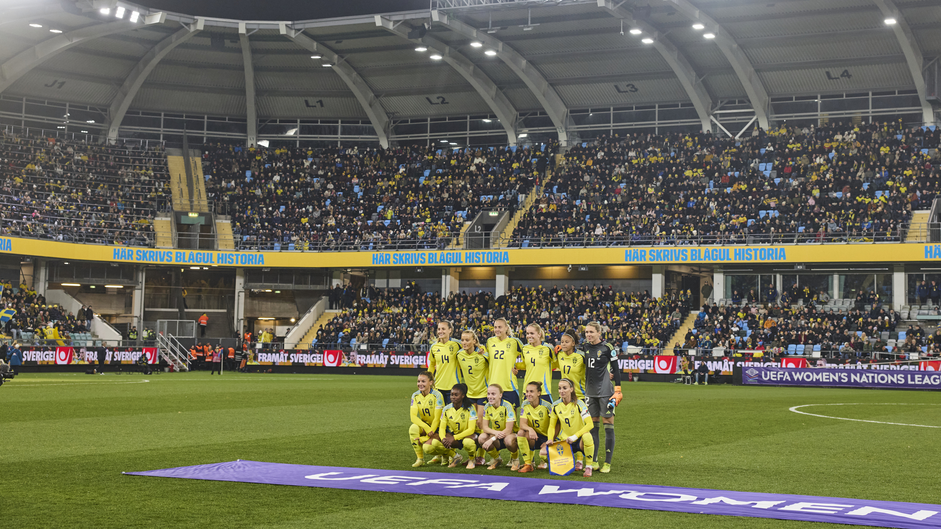 Sverige möter Italien i VM-kvalmatch
