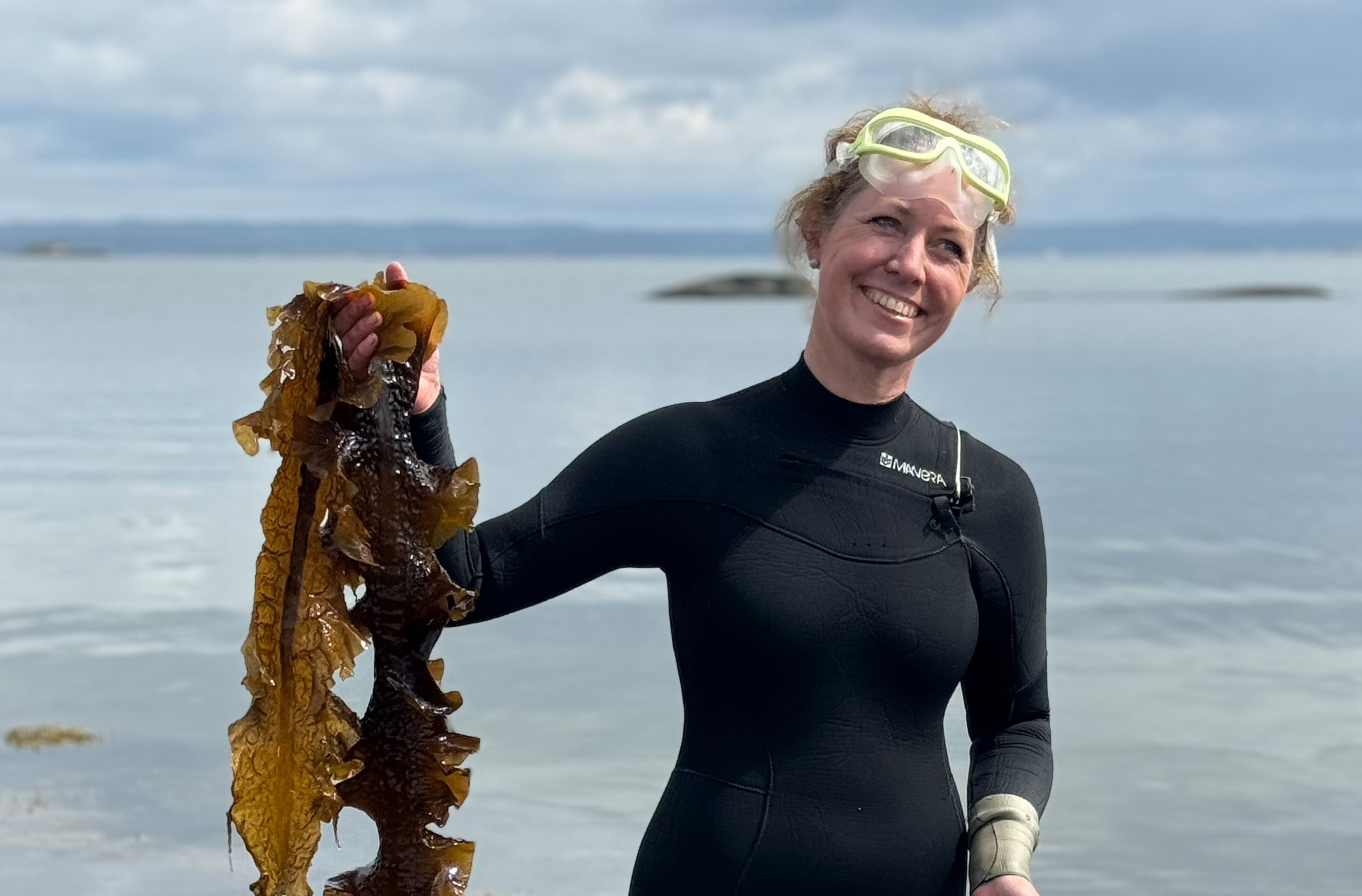 Karolina Martinson - tångdykerska och matkreatör, tångevent  på Vrångö