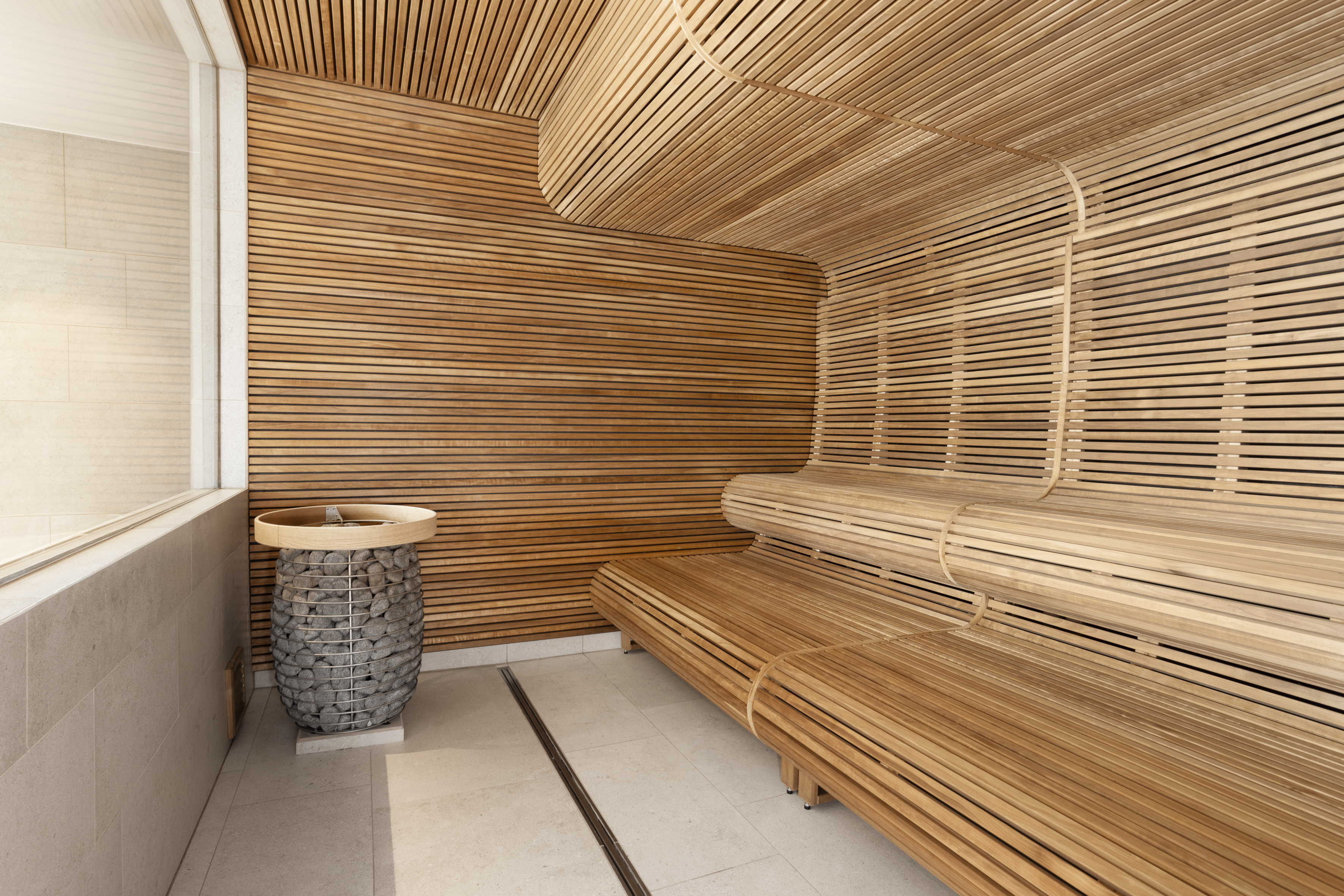 The Sauna at Clarion Hotel Karlatornet