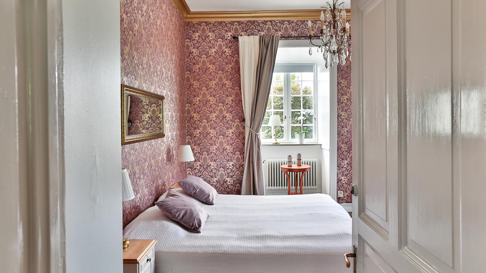 Rosa sovrum i Disponentvillan