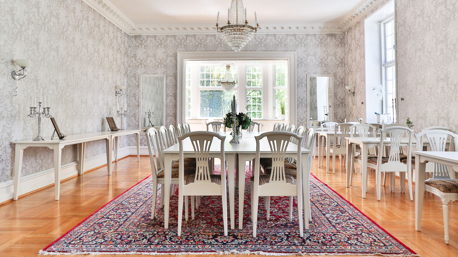 Matsalsbild från Disponentvillan