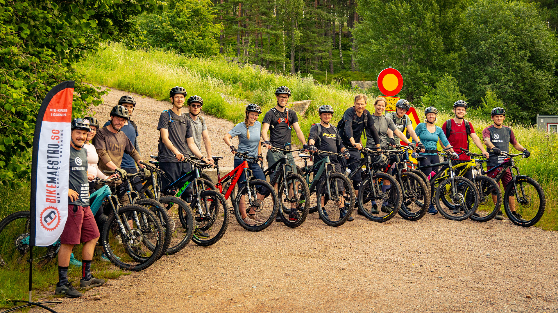 Bikemaestro MTB laguppställning