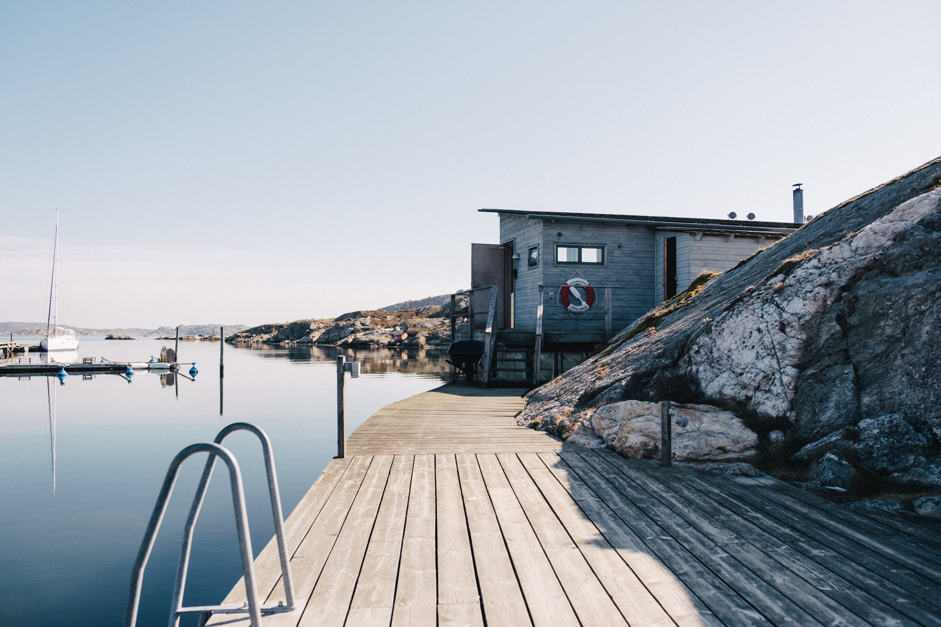 Sauna at Björholmens Marina