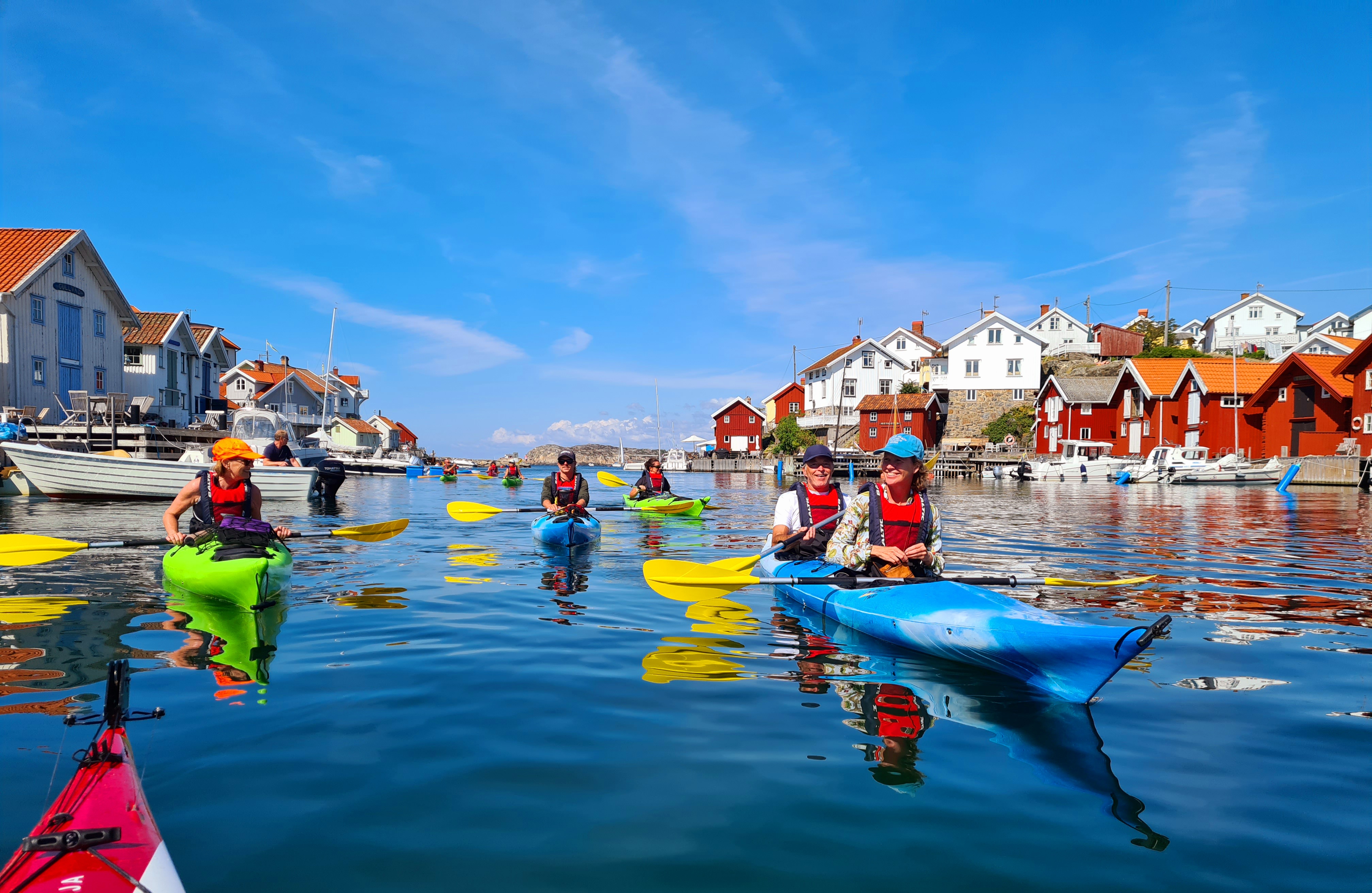 Kajaktur med Blågrönt Liv i Bohuslän