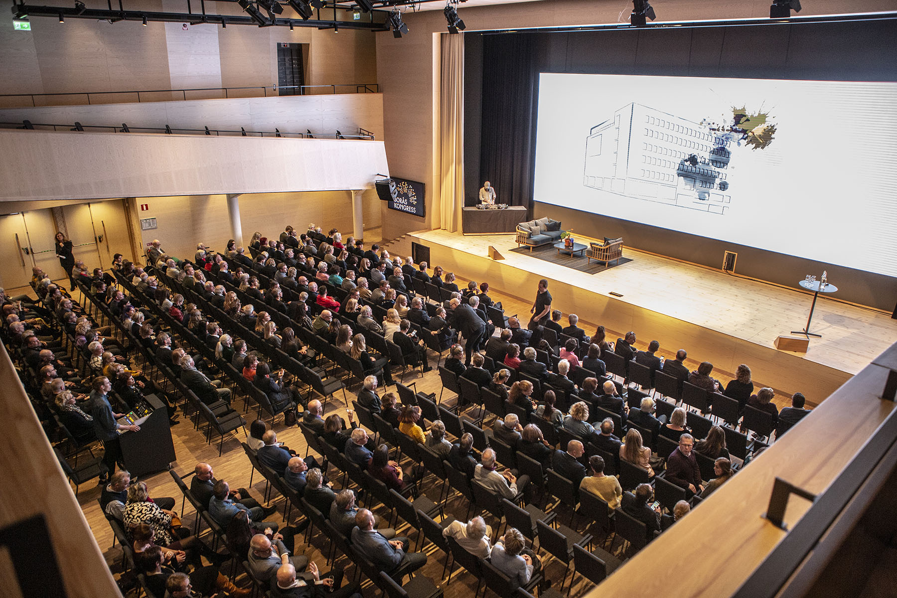 Kongressal på Borås Kongress.