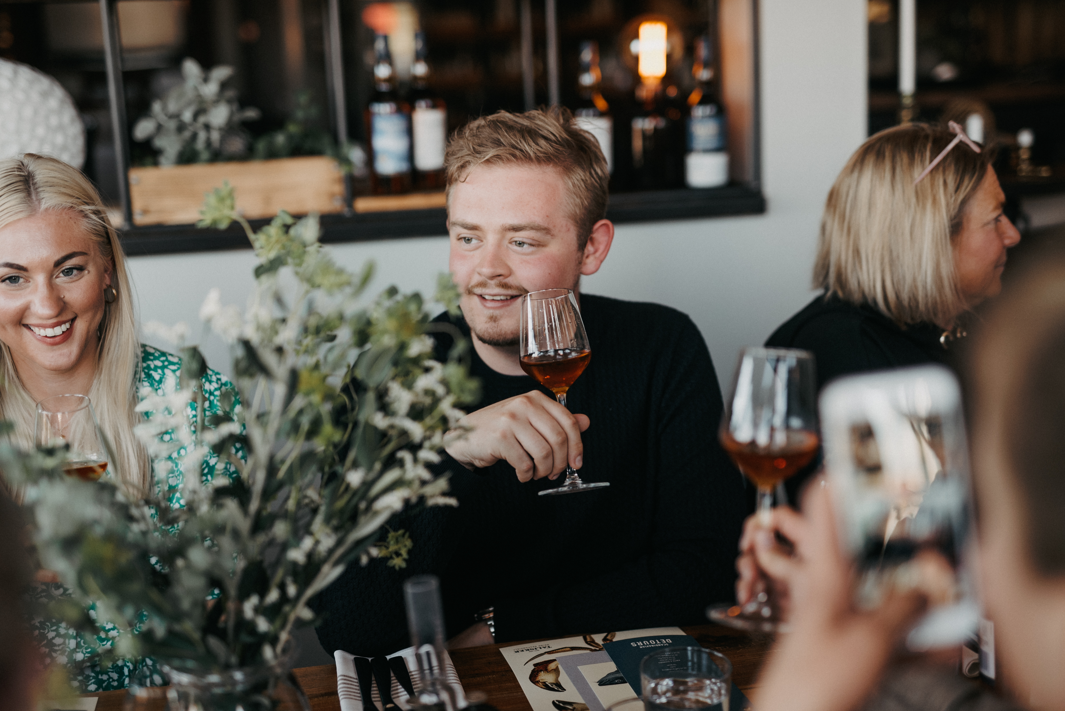 Guests atBrygghuset Fiskebäckskil.