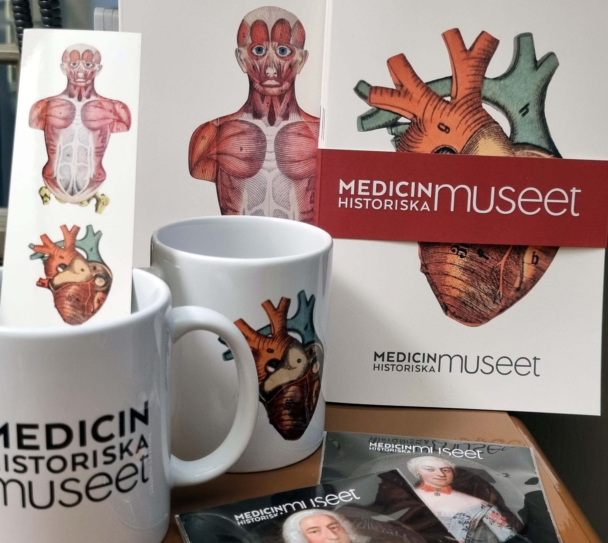 The shop at Medical History Museum in Gothenburgh