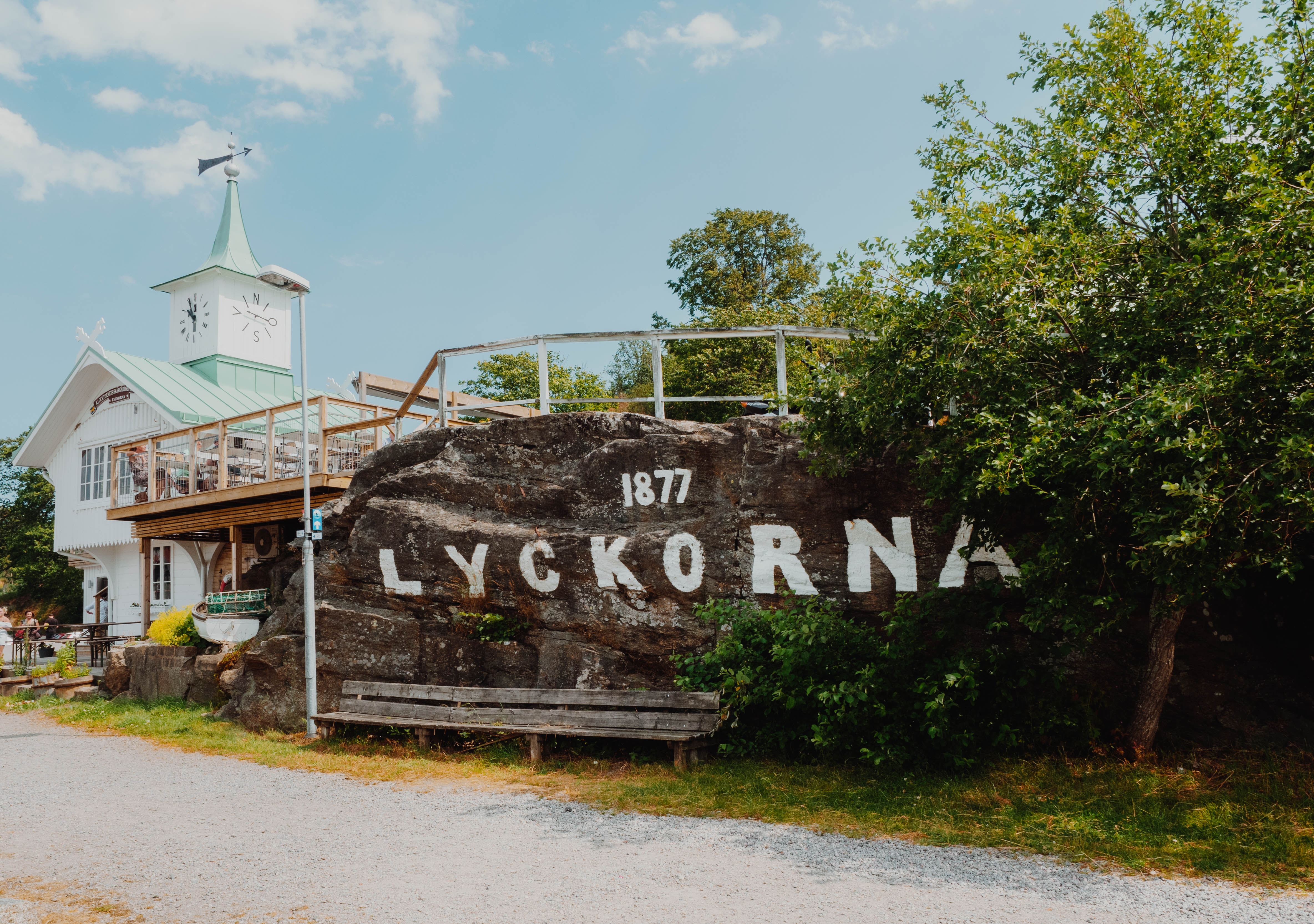 The restaurant Musselbaren in Lyckorna