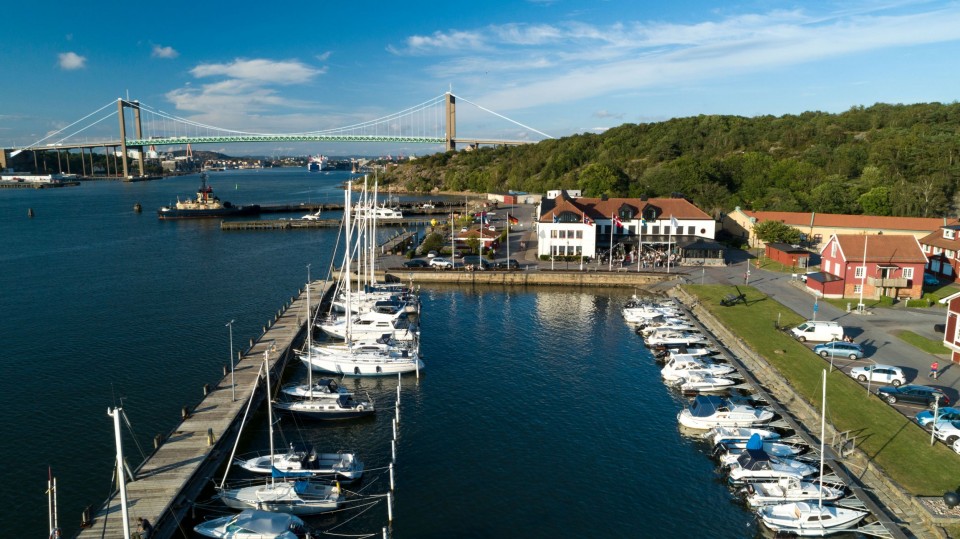 A beautiful view over Dockyard Hotel