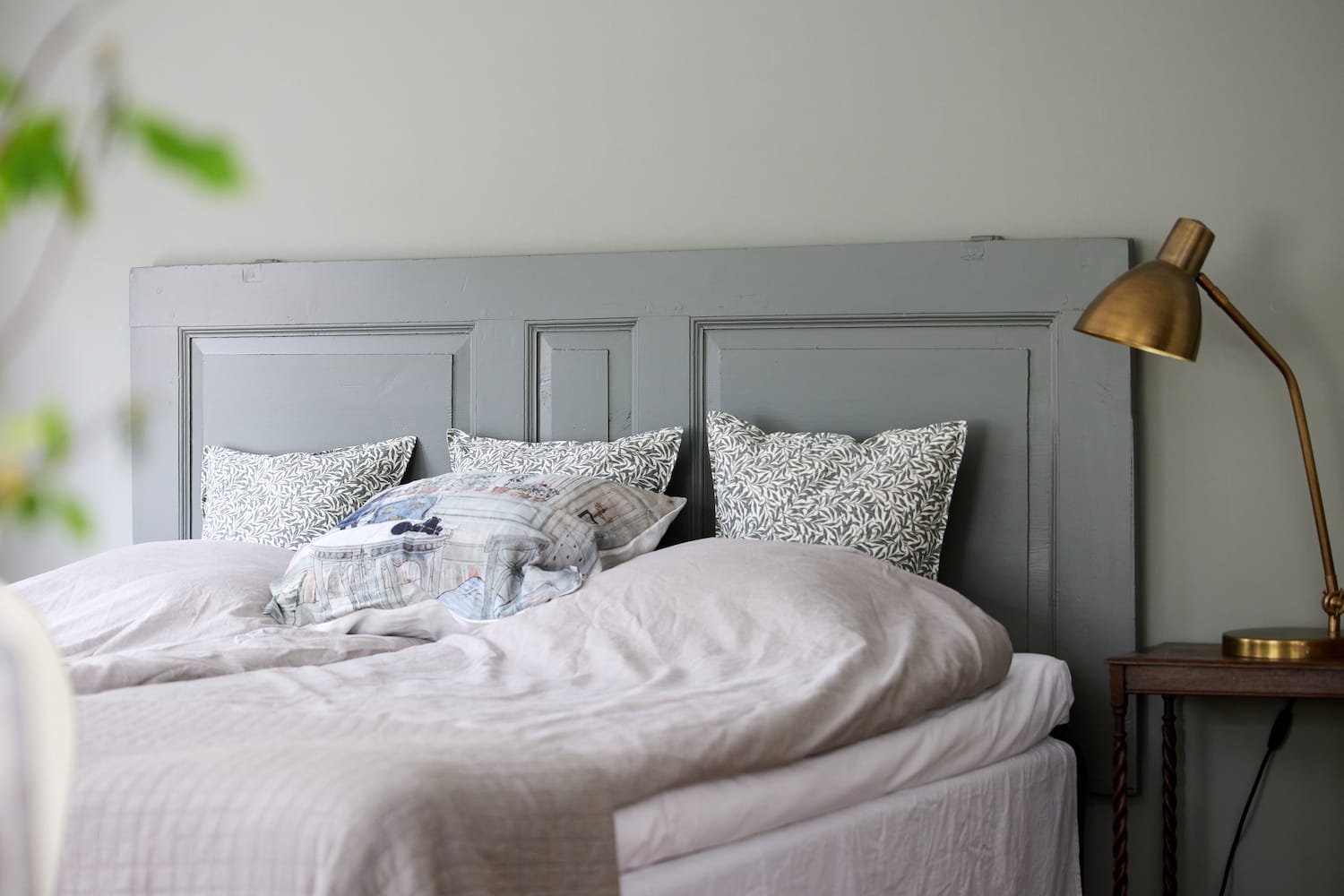 A double bedroom at Lydde Gård