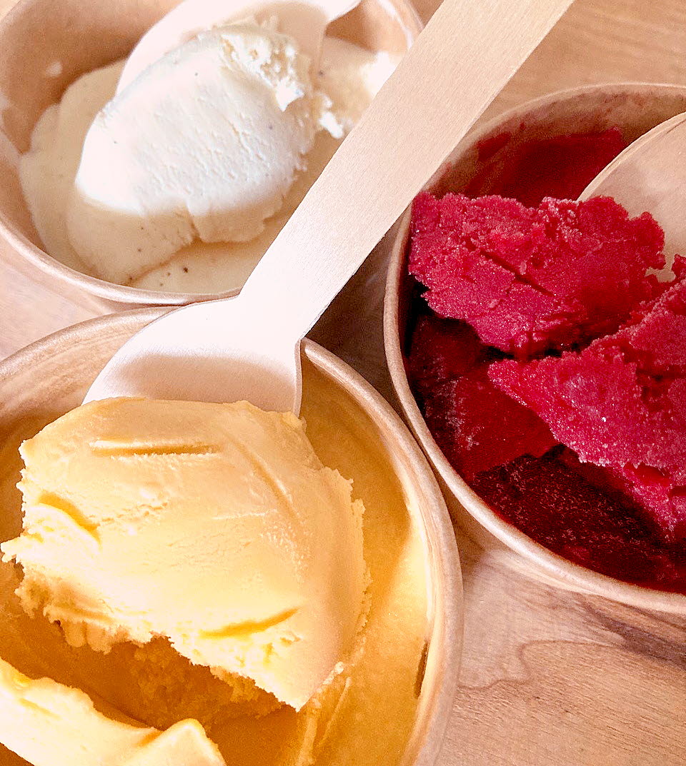 Egentillverkad glass, Olofmånsgårdens Skafferi