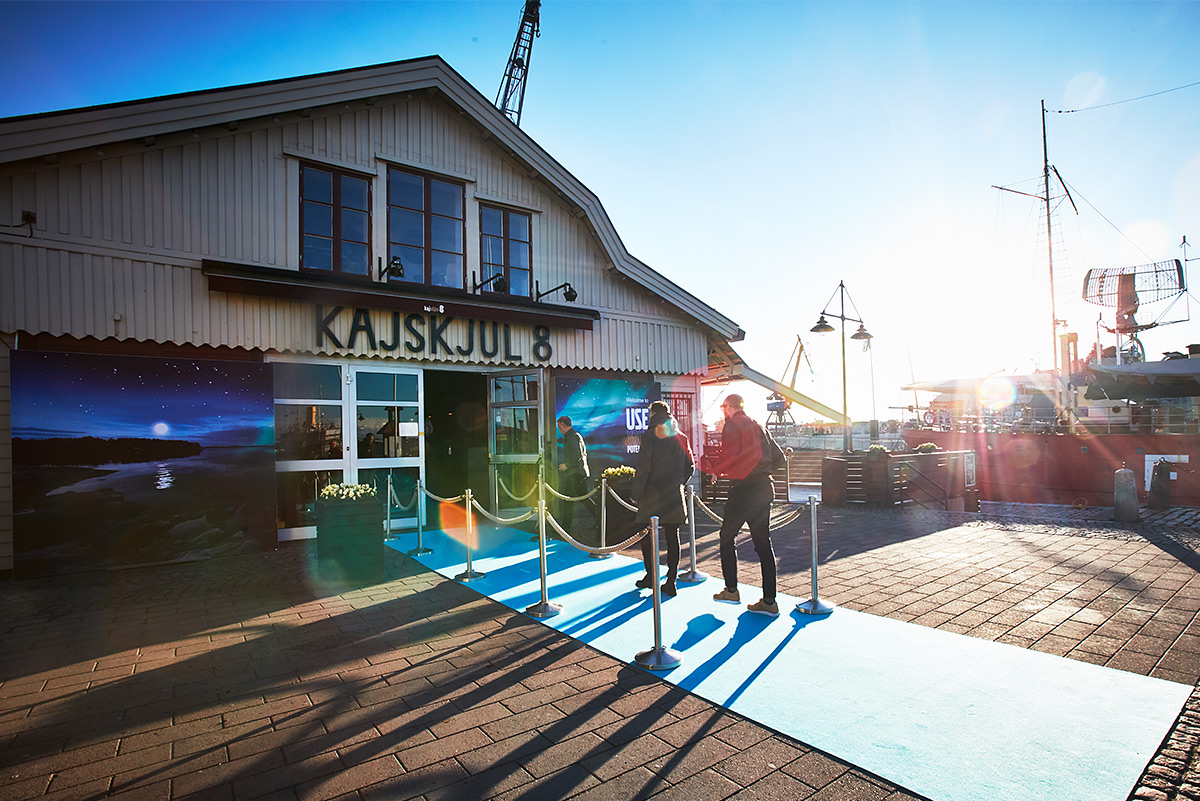 The entrence to Kajskjul 8