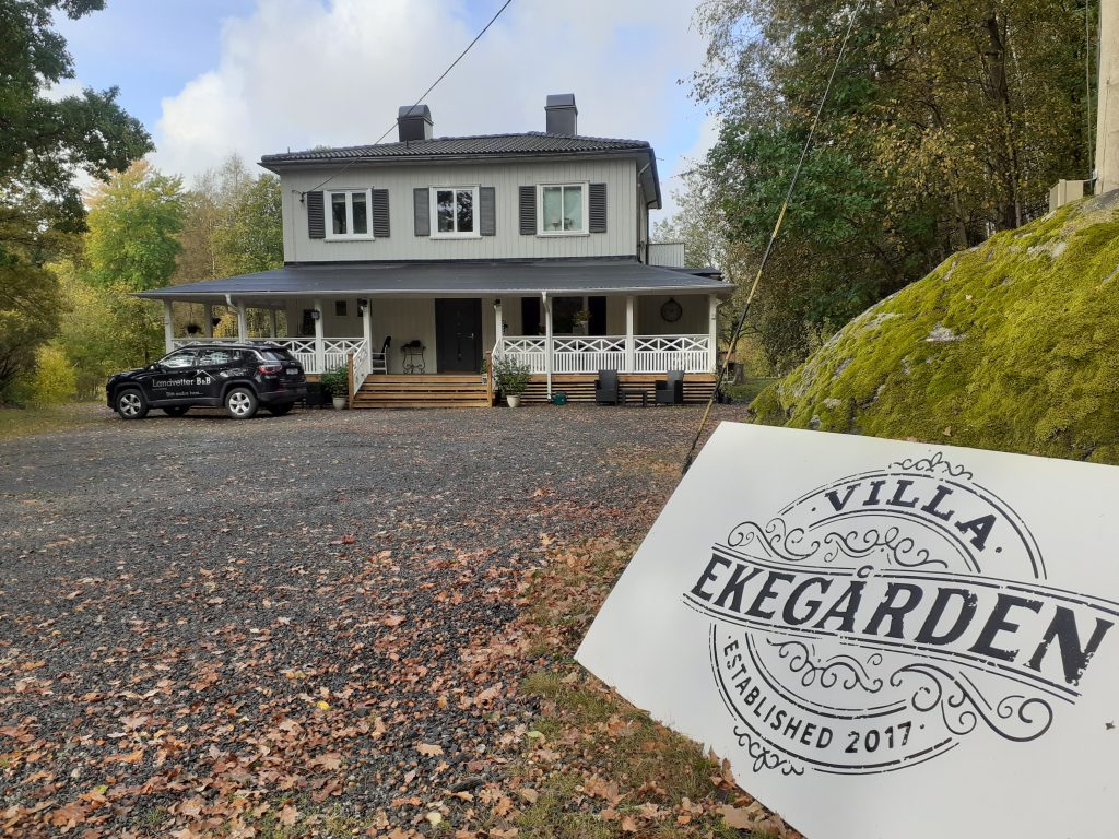 Exteriören på Villa Ekegården