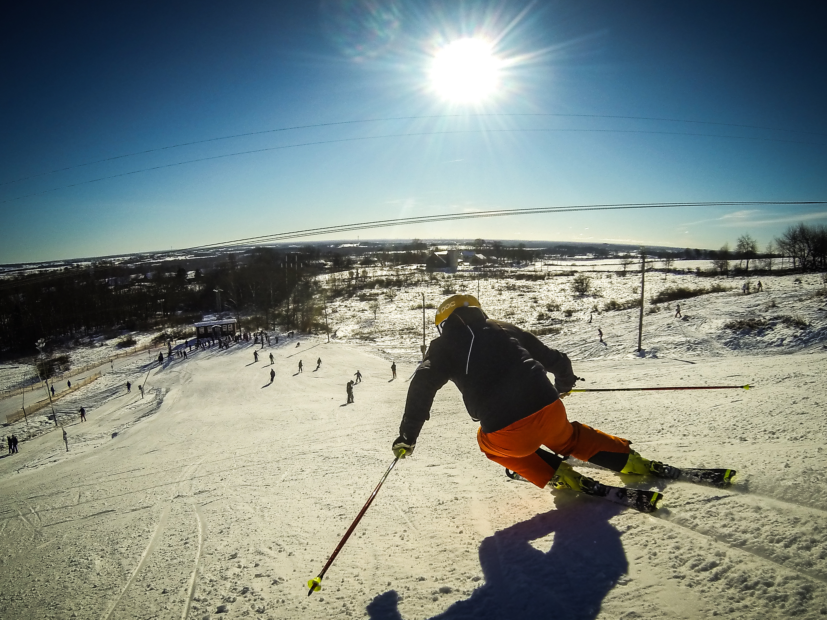 Down hill skier in Falköping