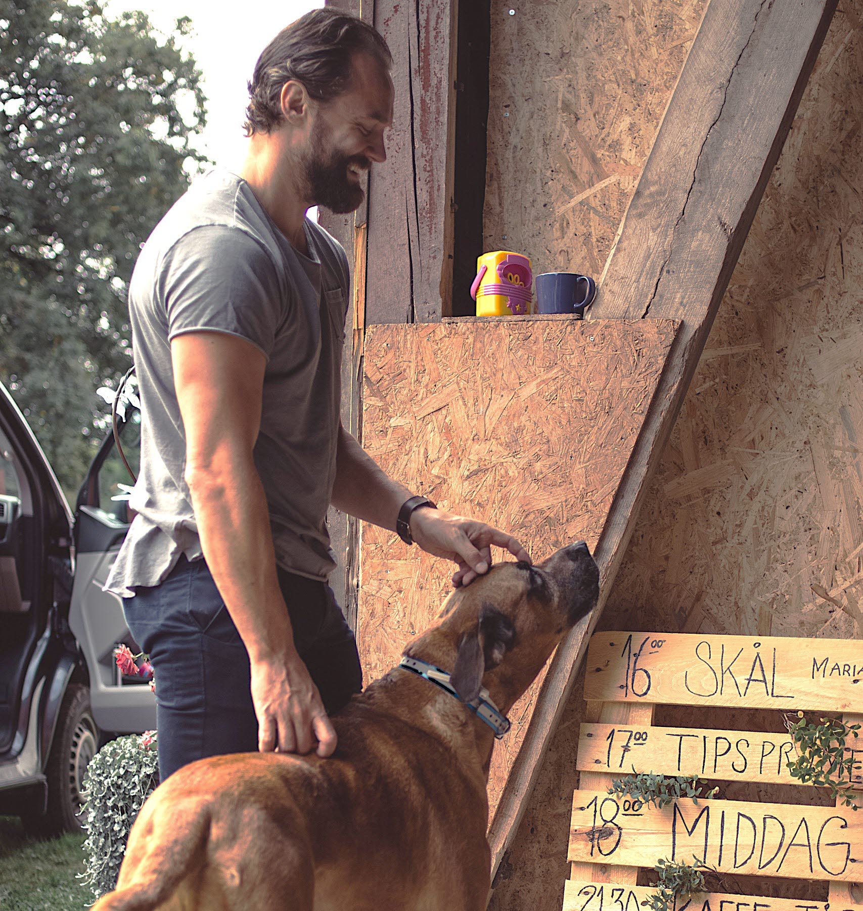 Farmlodge, hundvänligt boende - hundägare med stor hund