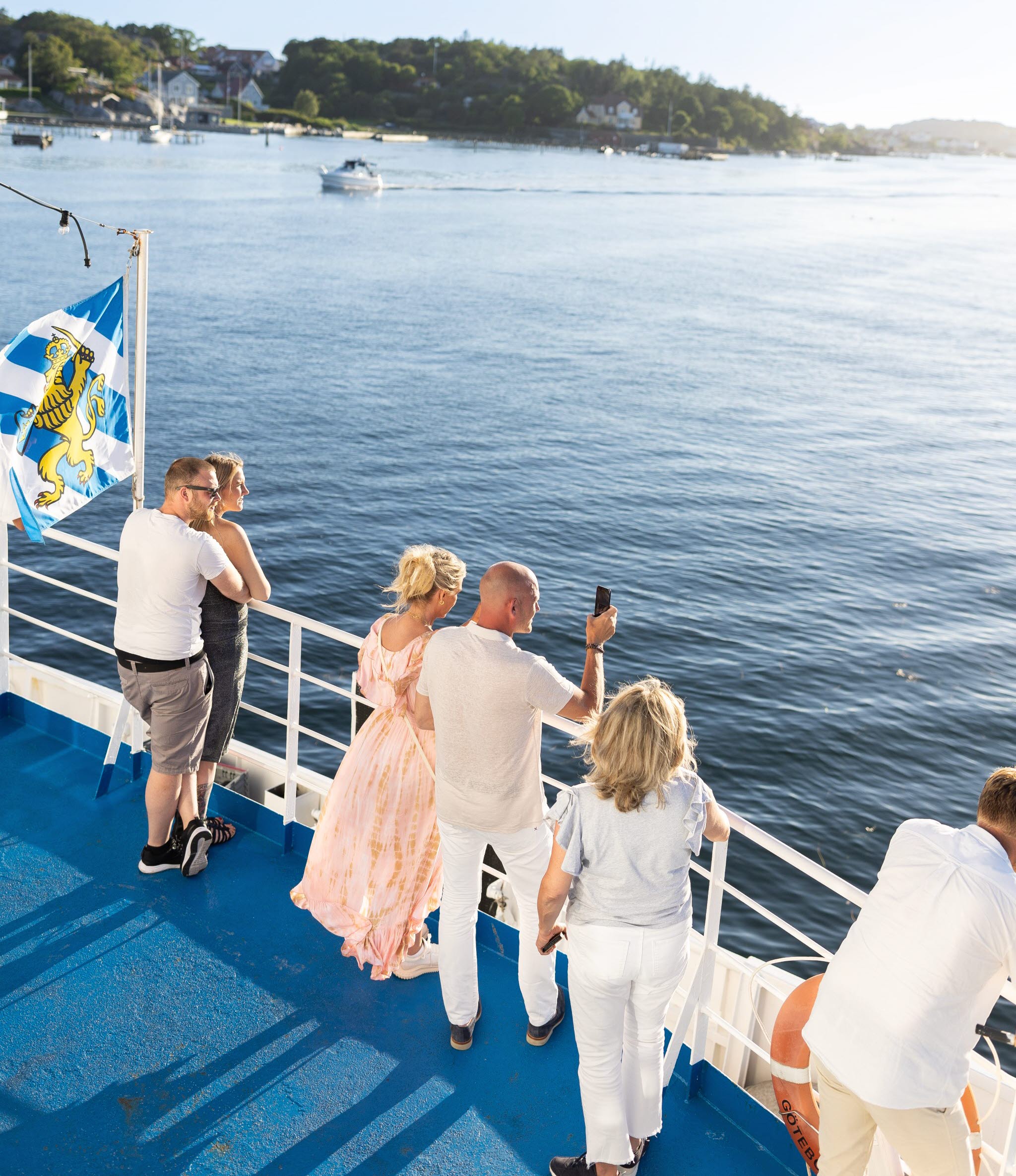 Kryssning med Skärgårdslinjen i Göteborgs skärgård.