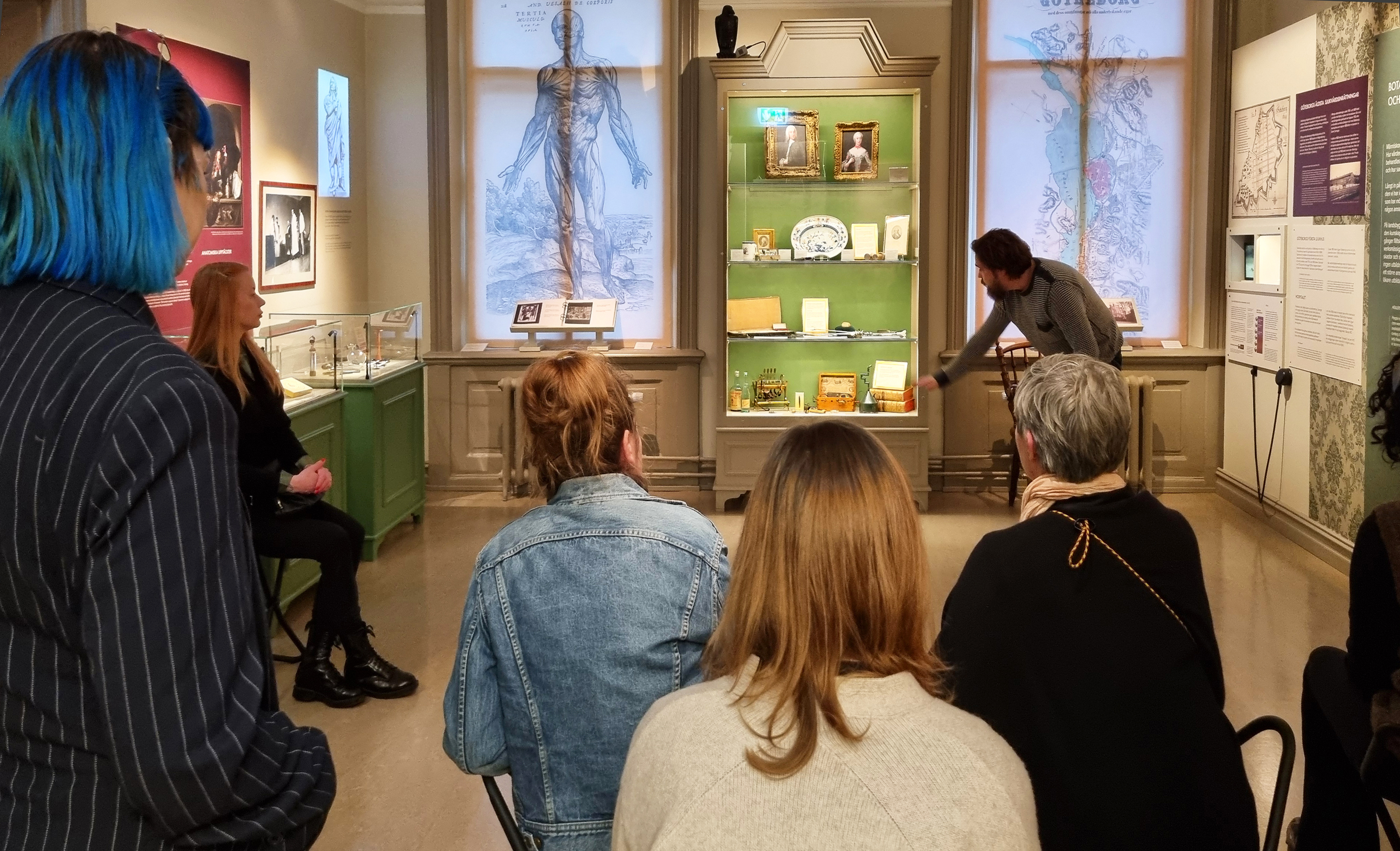 An exhibition at The Medical History Museum in Gothenburg