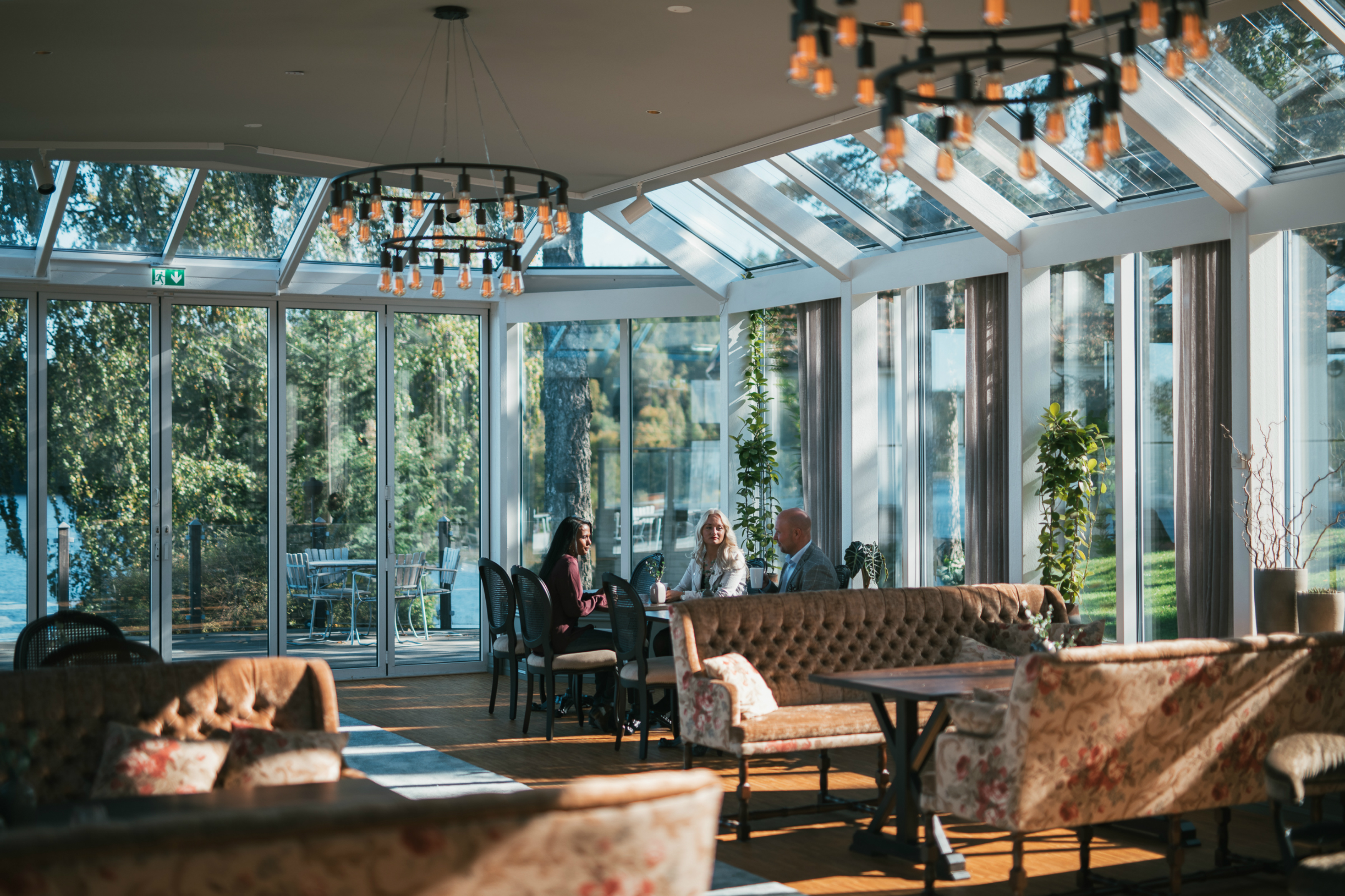 Orangeriet på Hällsnäs. 