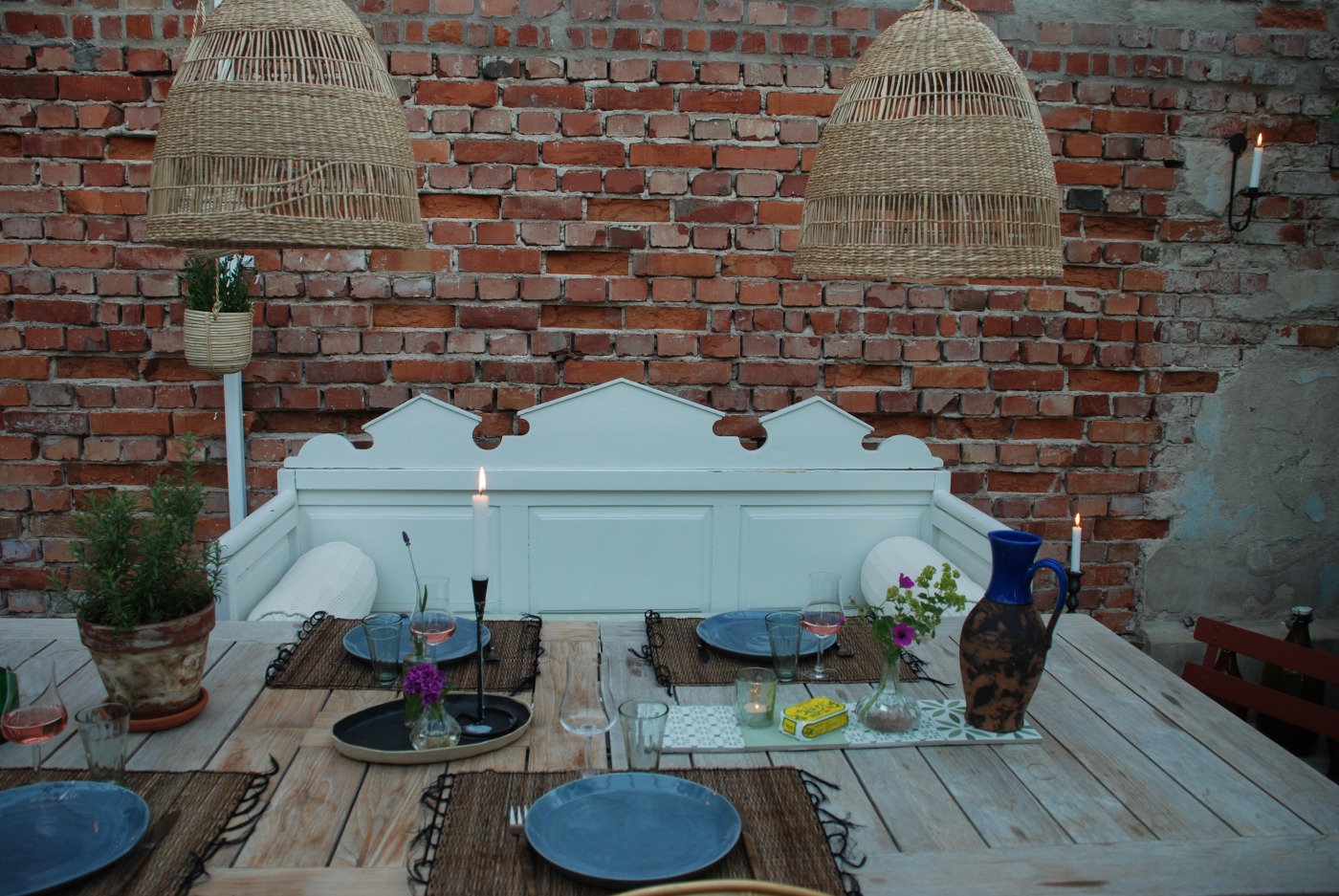 Dukat bord på Havings skafferi