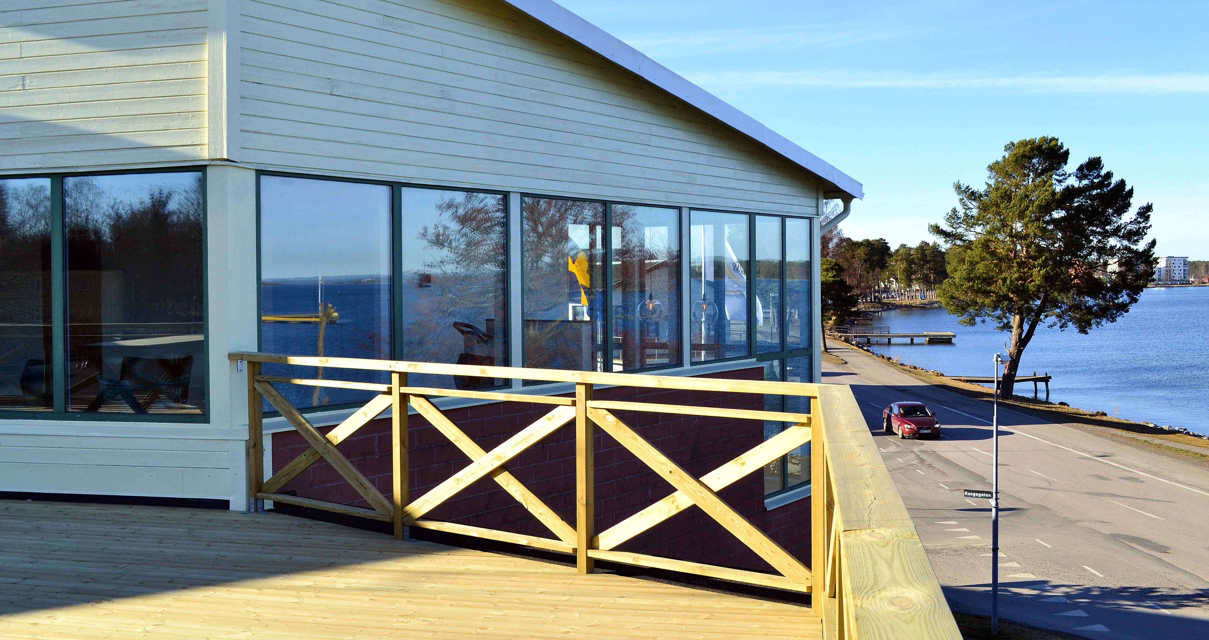 Hotell Wetterns utsikt över sjön Vättern.