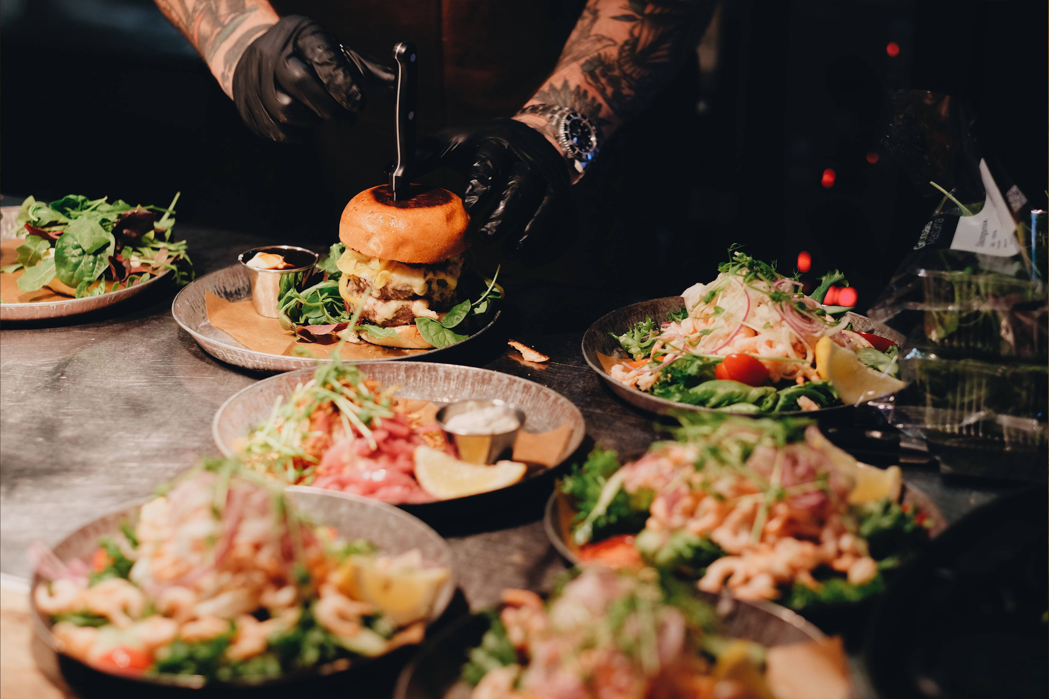 Á la carte-servering.