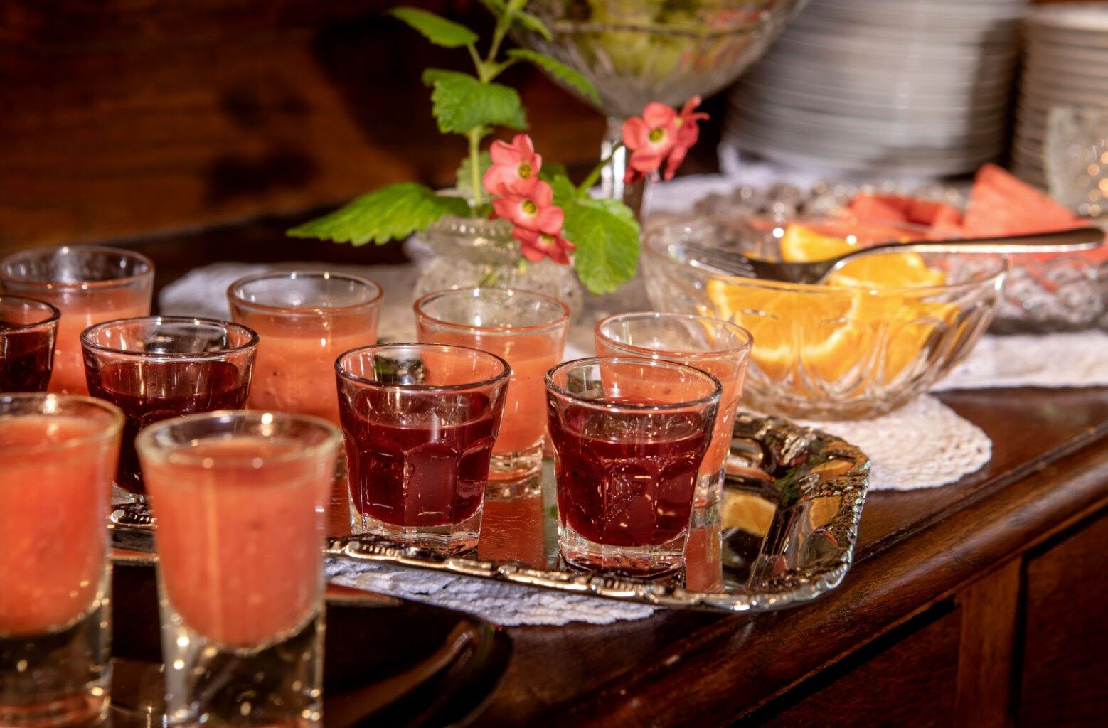 Frukostbuffén på Hotell Bele