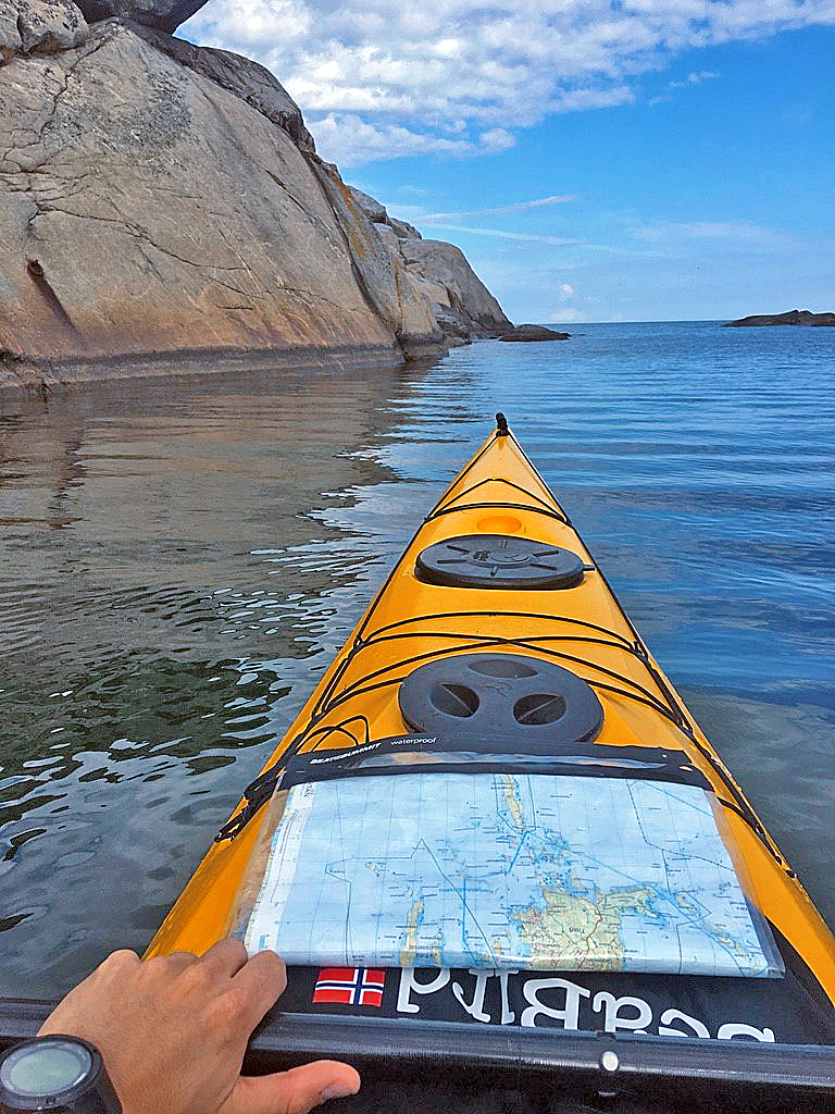 View from a kayaker´s outlook