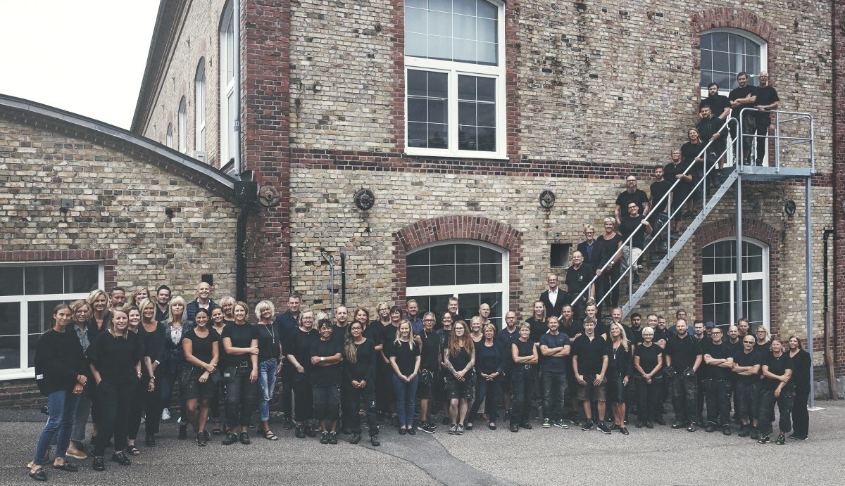 Personalen på Kasthall Fabriksbutik