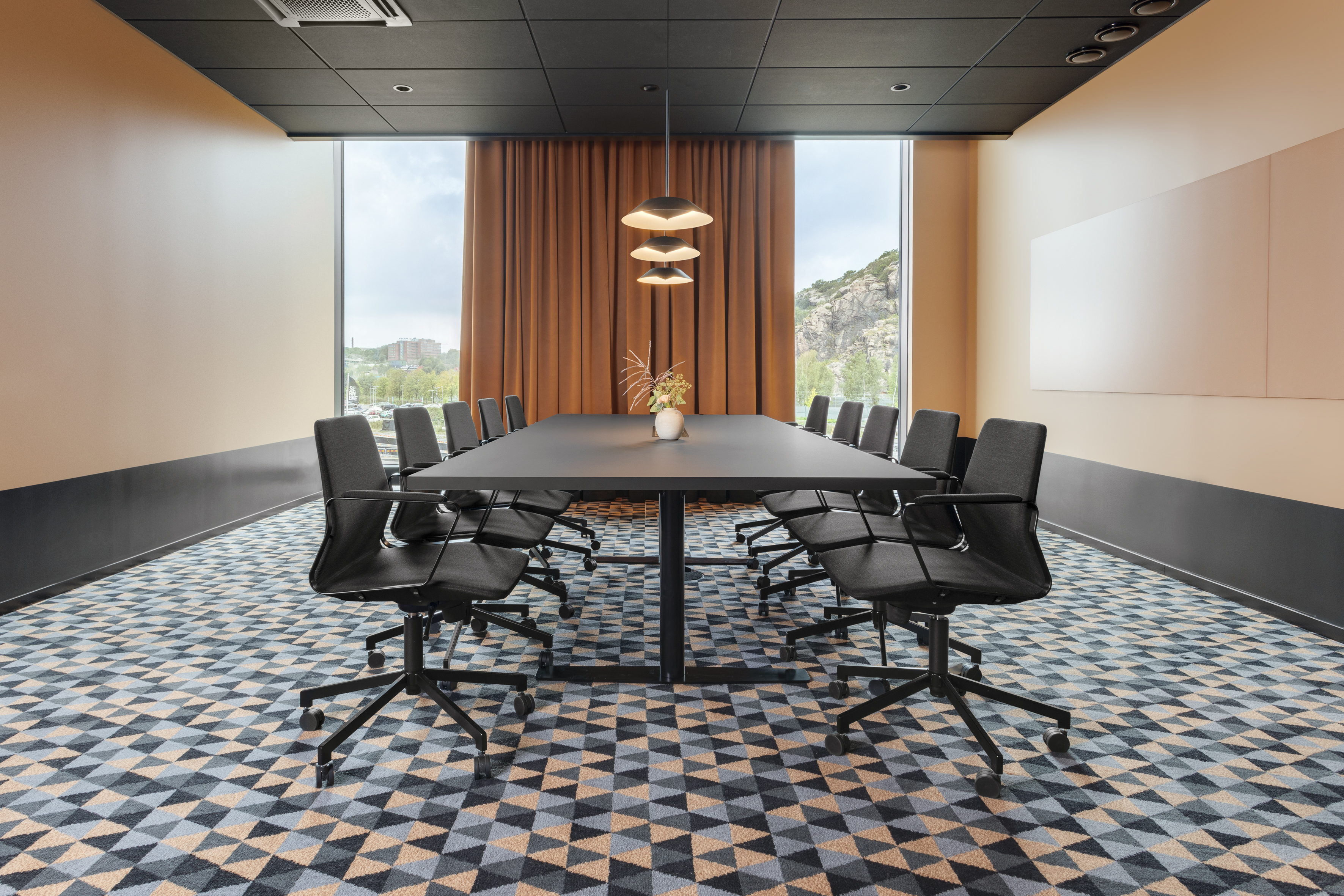 A conference room at  Clarion Hotel Karlatornet