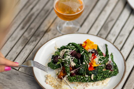 Läcker måltid på Elviras Skärgårdskrog, Lilla Brattön