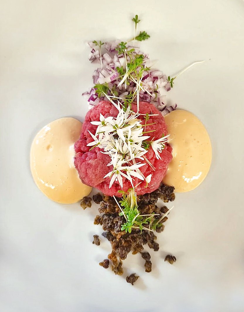 Läcker maträtt, Hellekis Kök & Trädgårdscafé