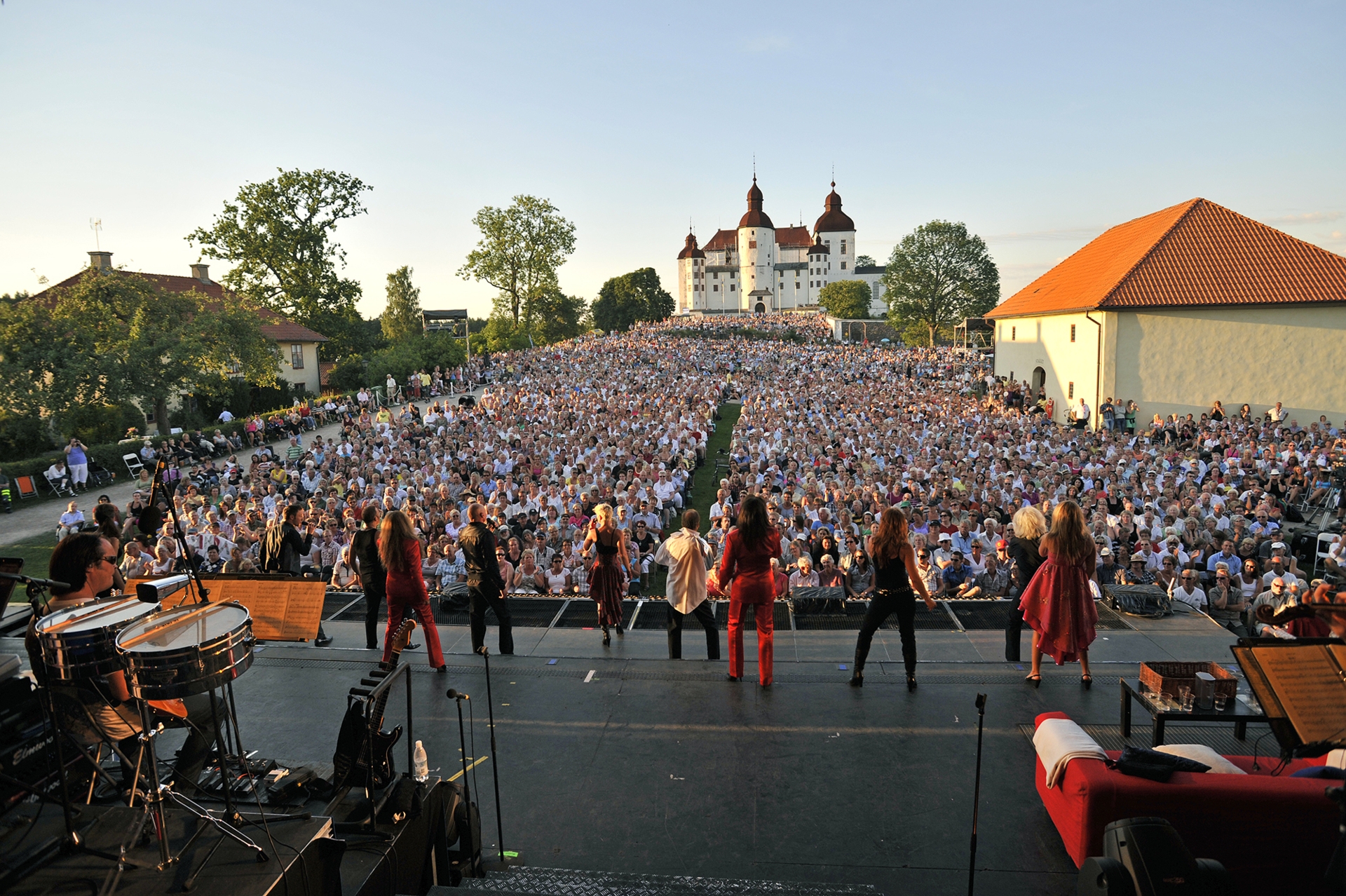 A concert at Läckö Slott
