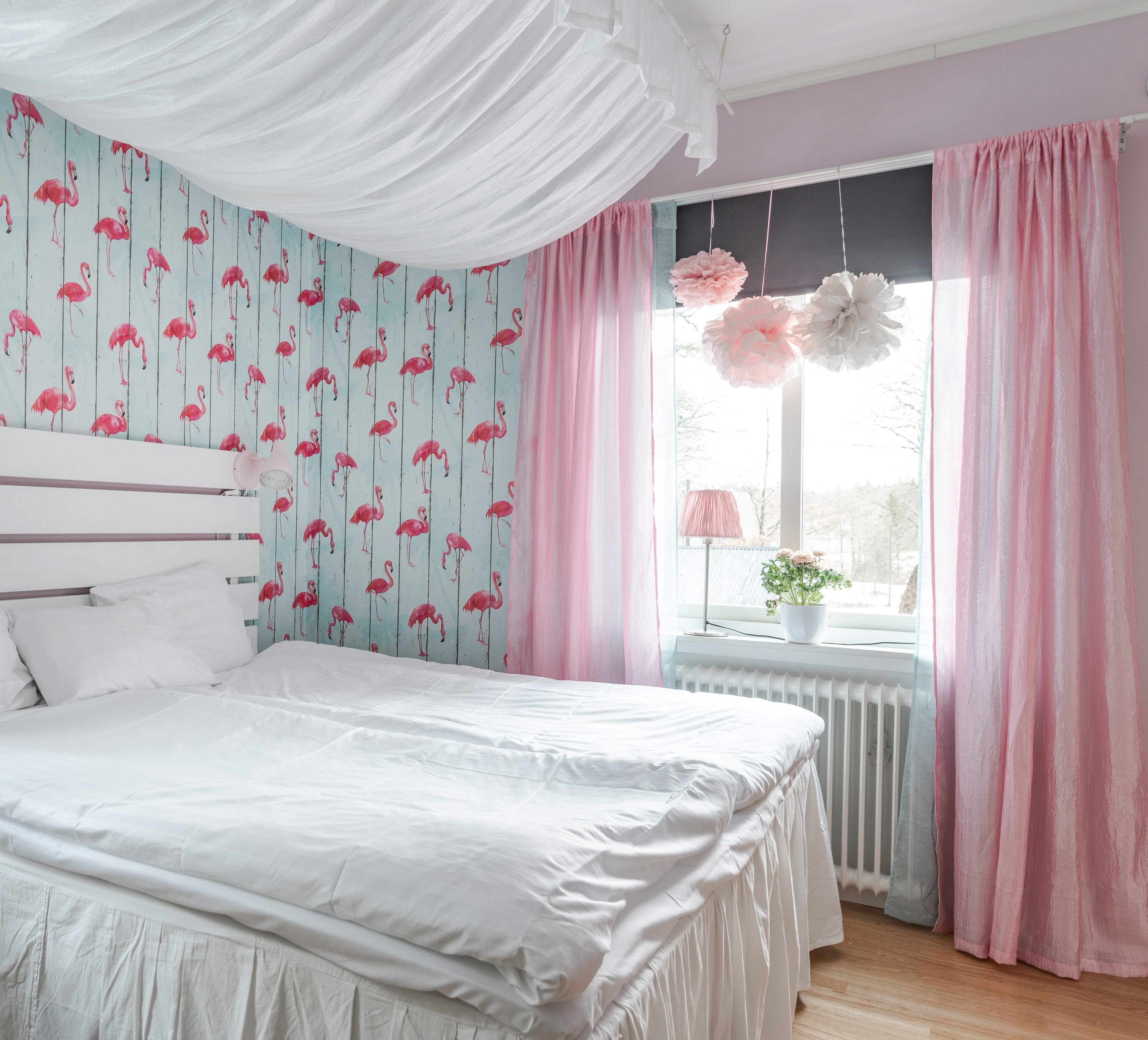 Vackert sovrum hos Villa Ekegården