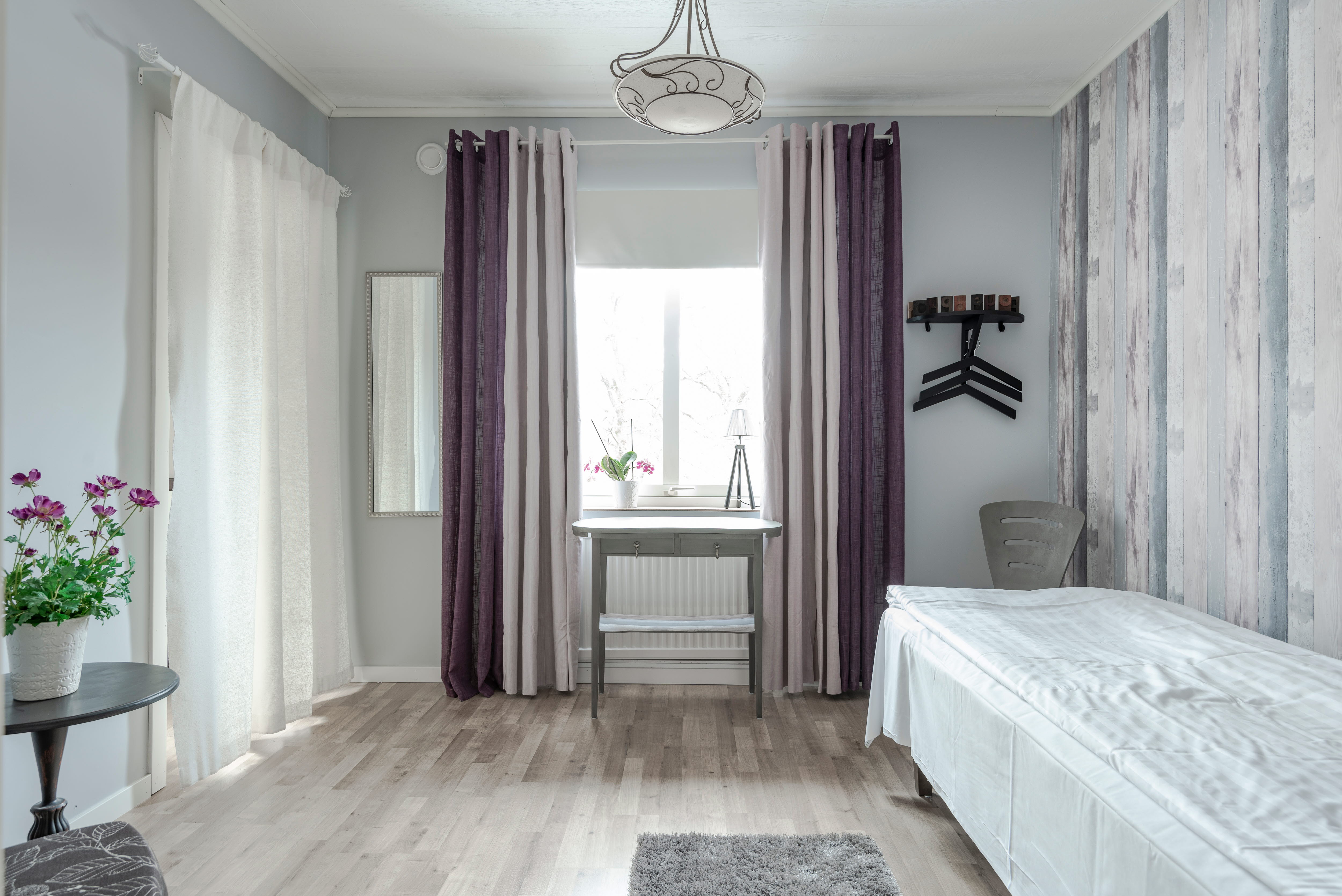 Vackert sovrum hos Villa Ekegården