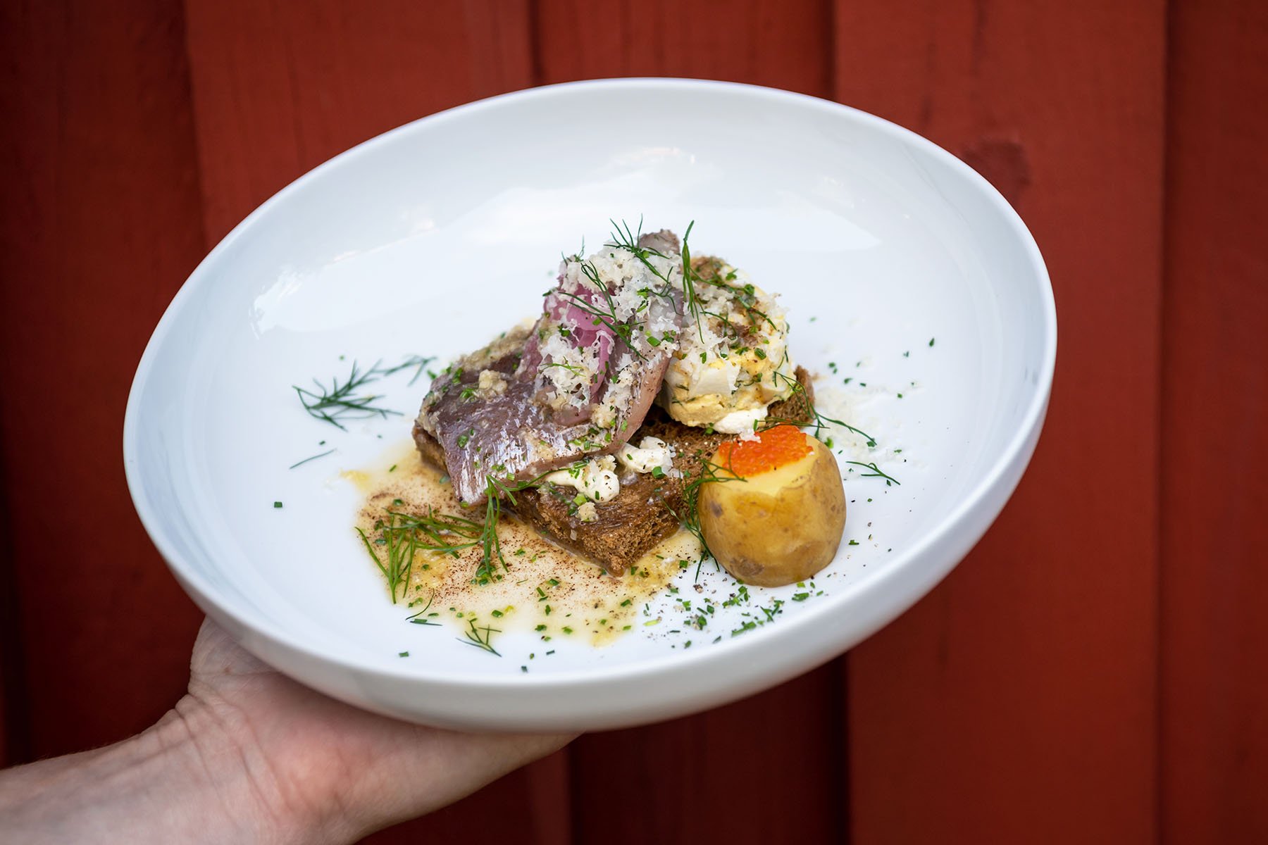 Maträtt på Dahlbogården Event & Rum