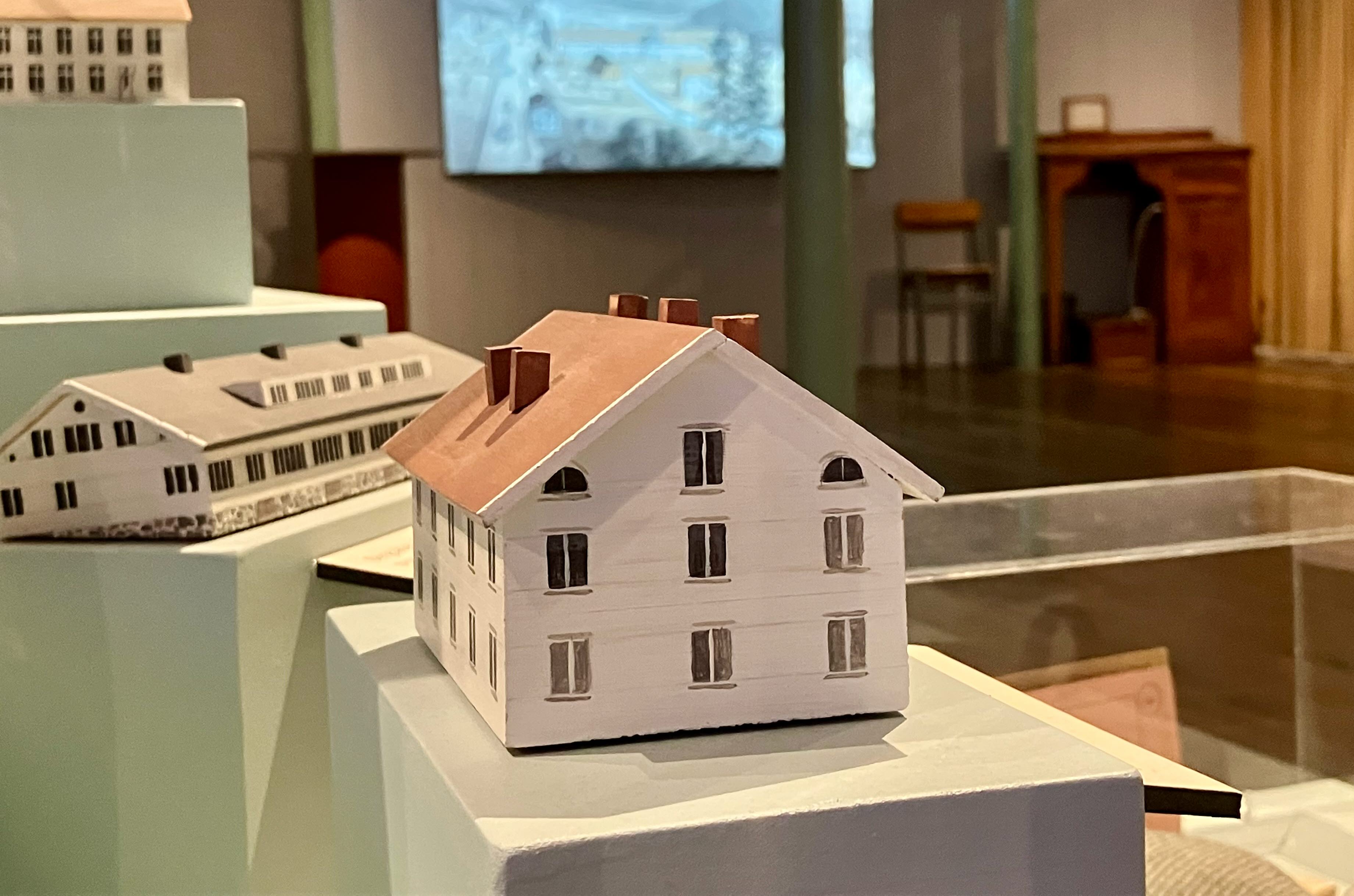 Modellhus på Rydals museum