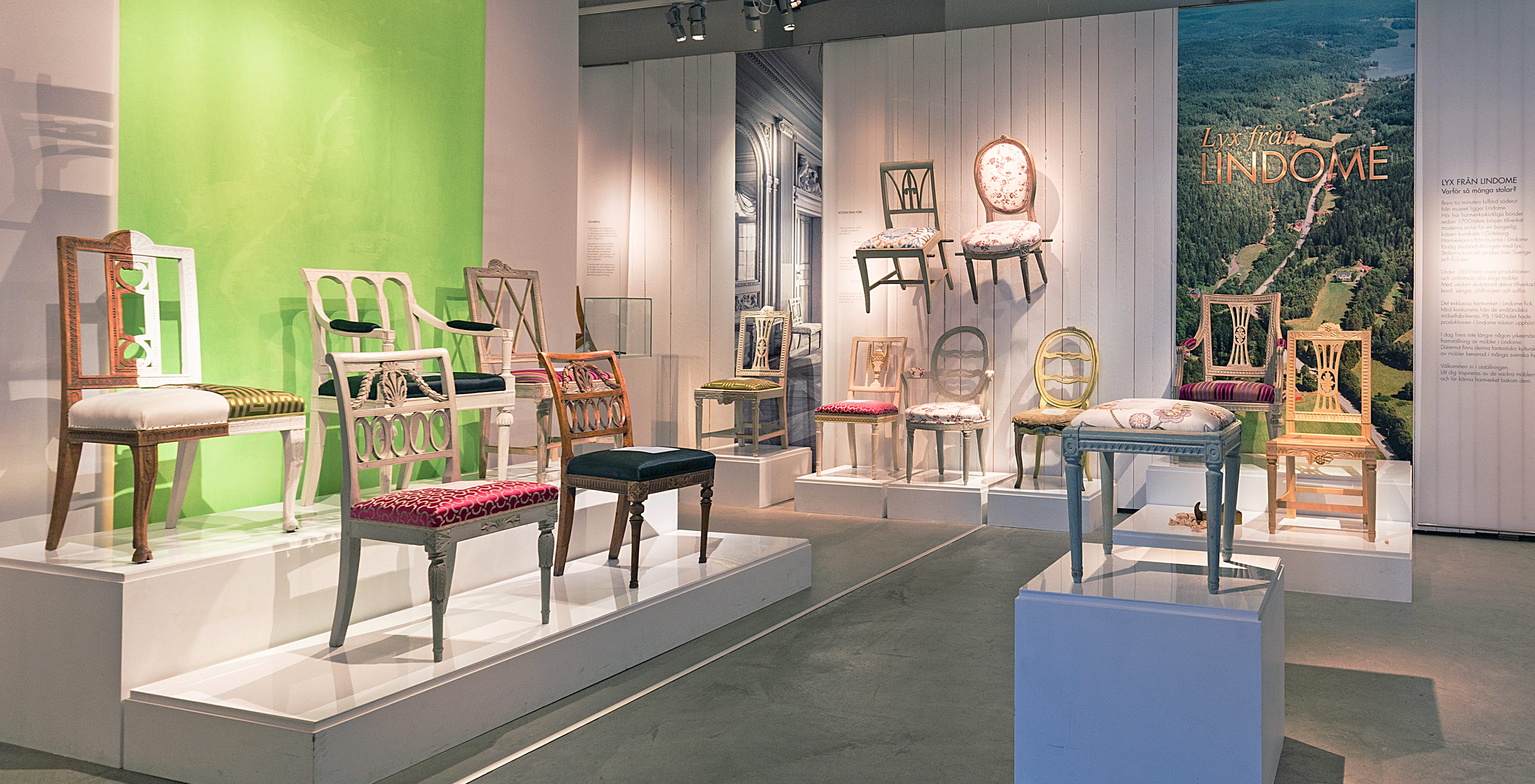 Utställning på Mölndals Stadsmuseum.