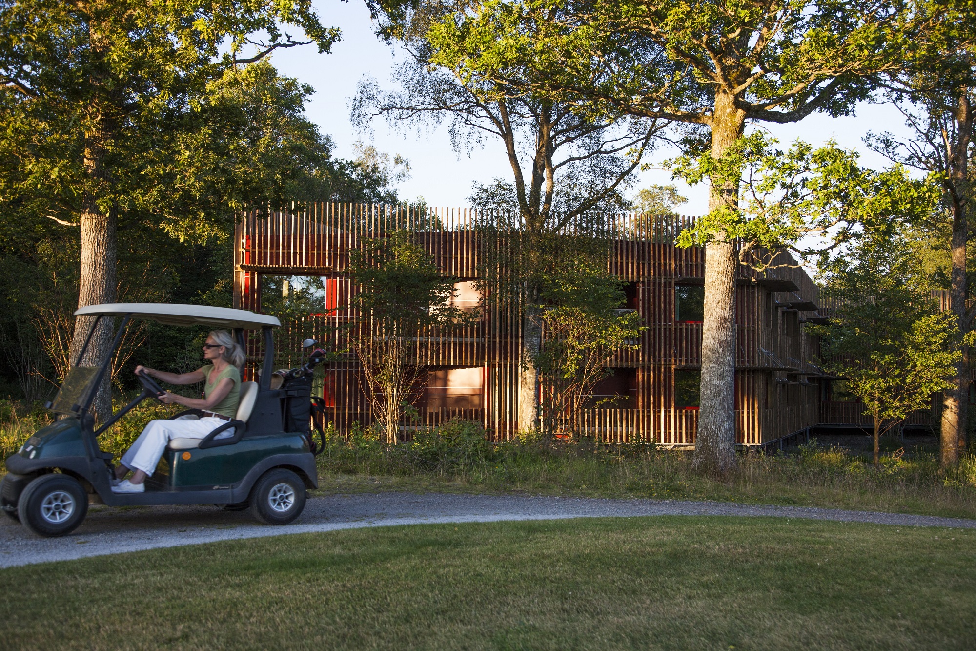 Golf cart at Öijared