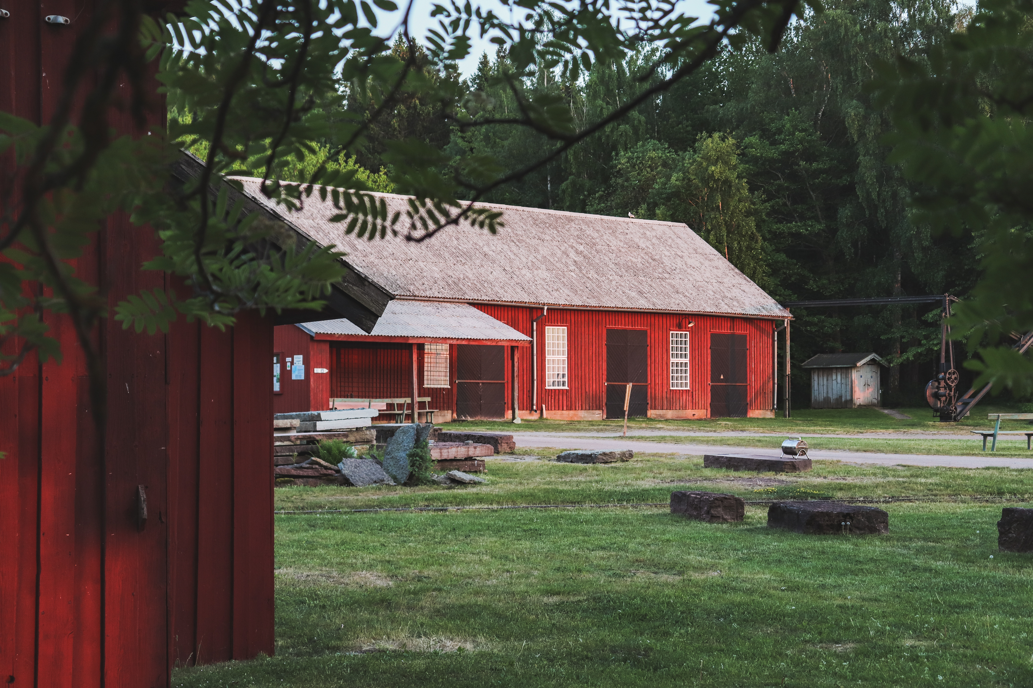 Råbäcks stonemasonry, Kinnekulle, Platåbergens Geopark