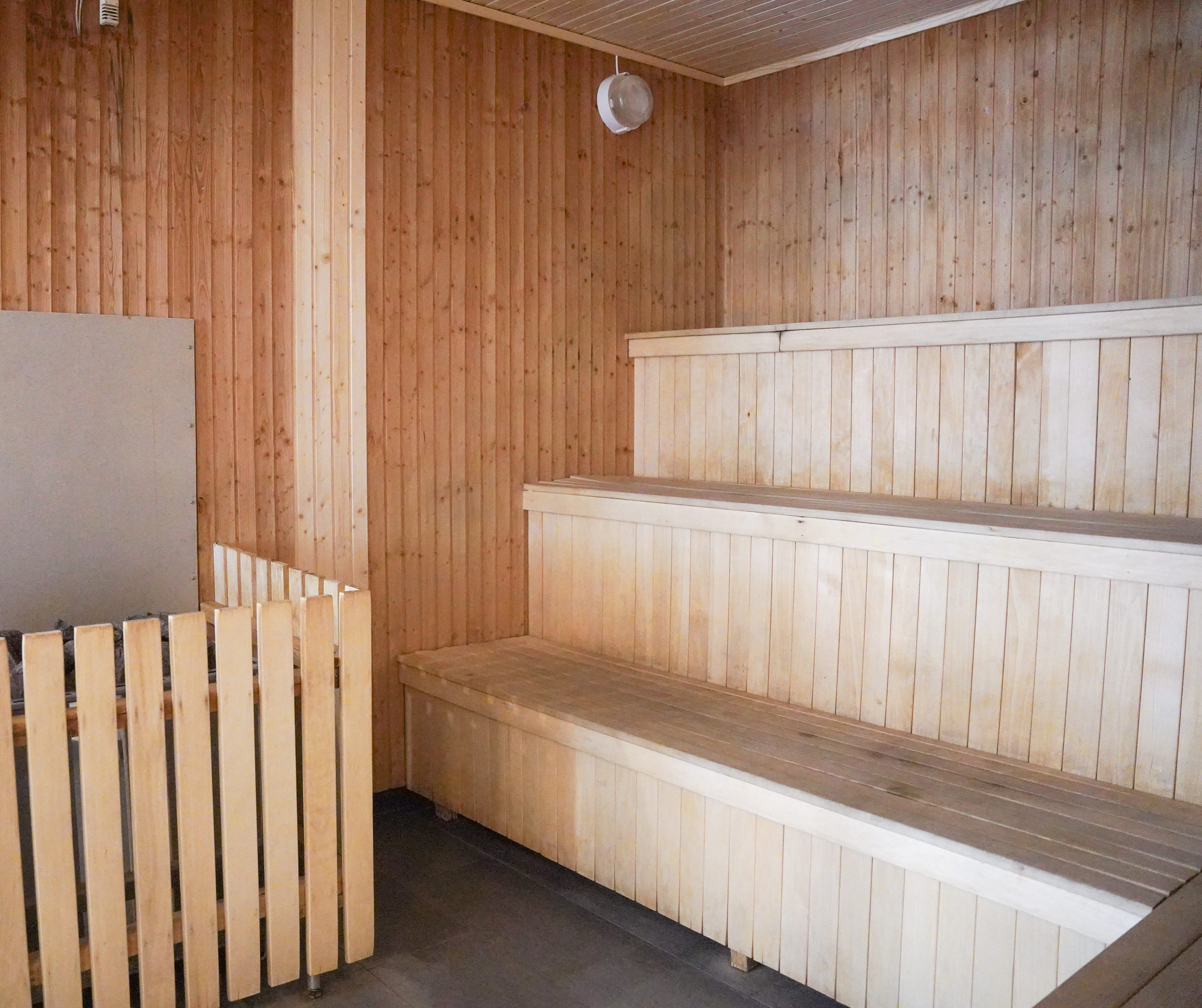 Relaxavdelningens bastu på Comfort Hotel Panorama 