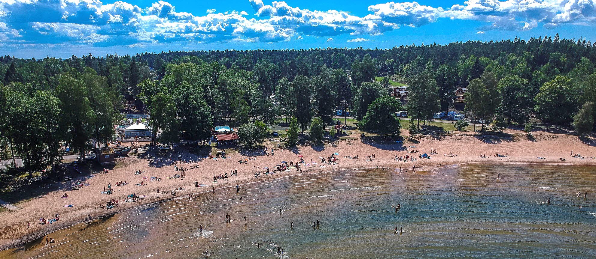 Stranden vid Ursand Resort & Camping