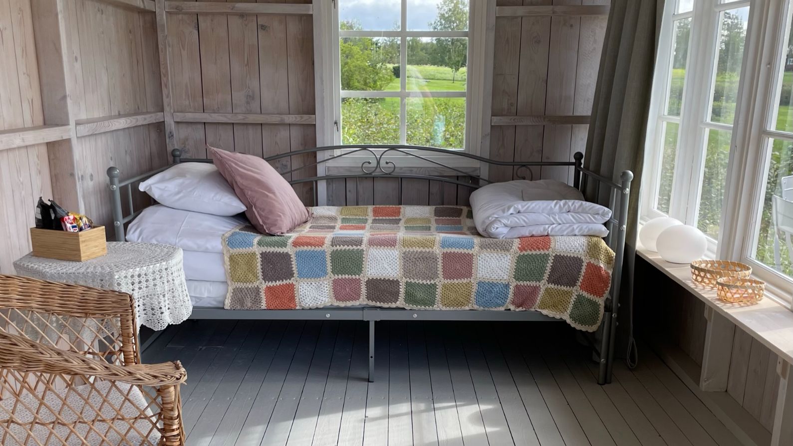 Stugan Strandön, Vita Huset vid Stora Le